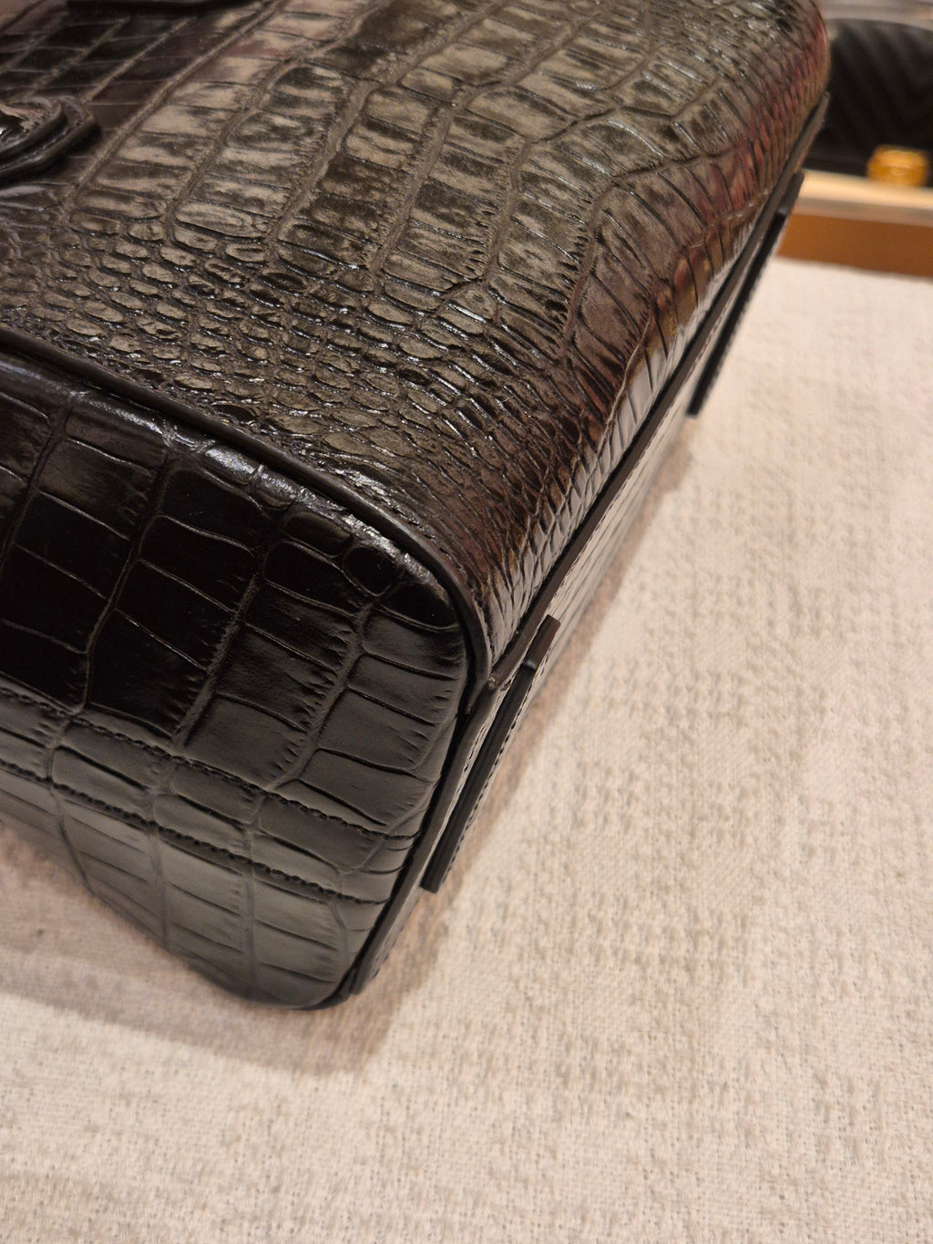 Givenchy Antigona Mini Croco Black
