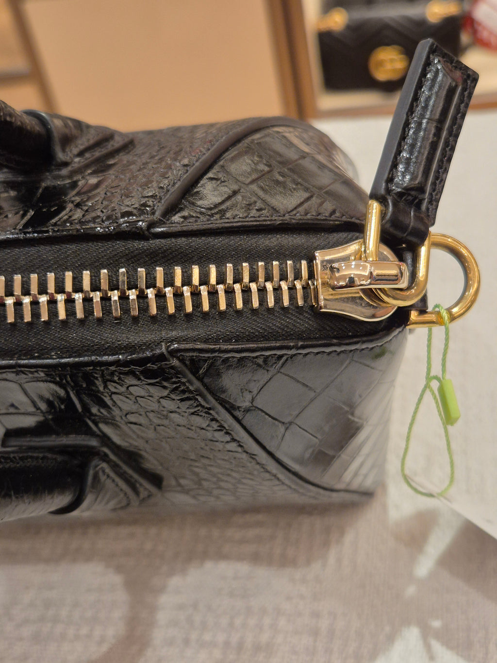 Givenchy Antigona Mini Croco Black