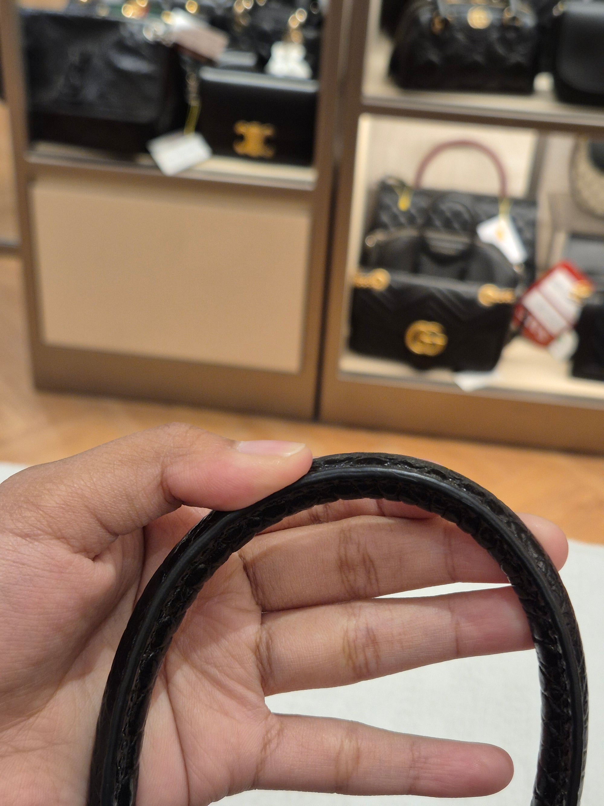 Givenchy Antigona Mini Croco Black
