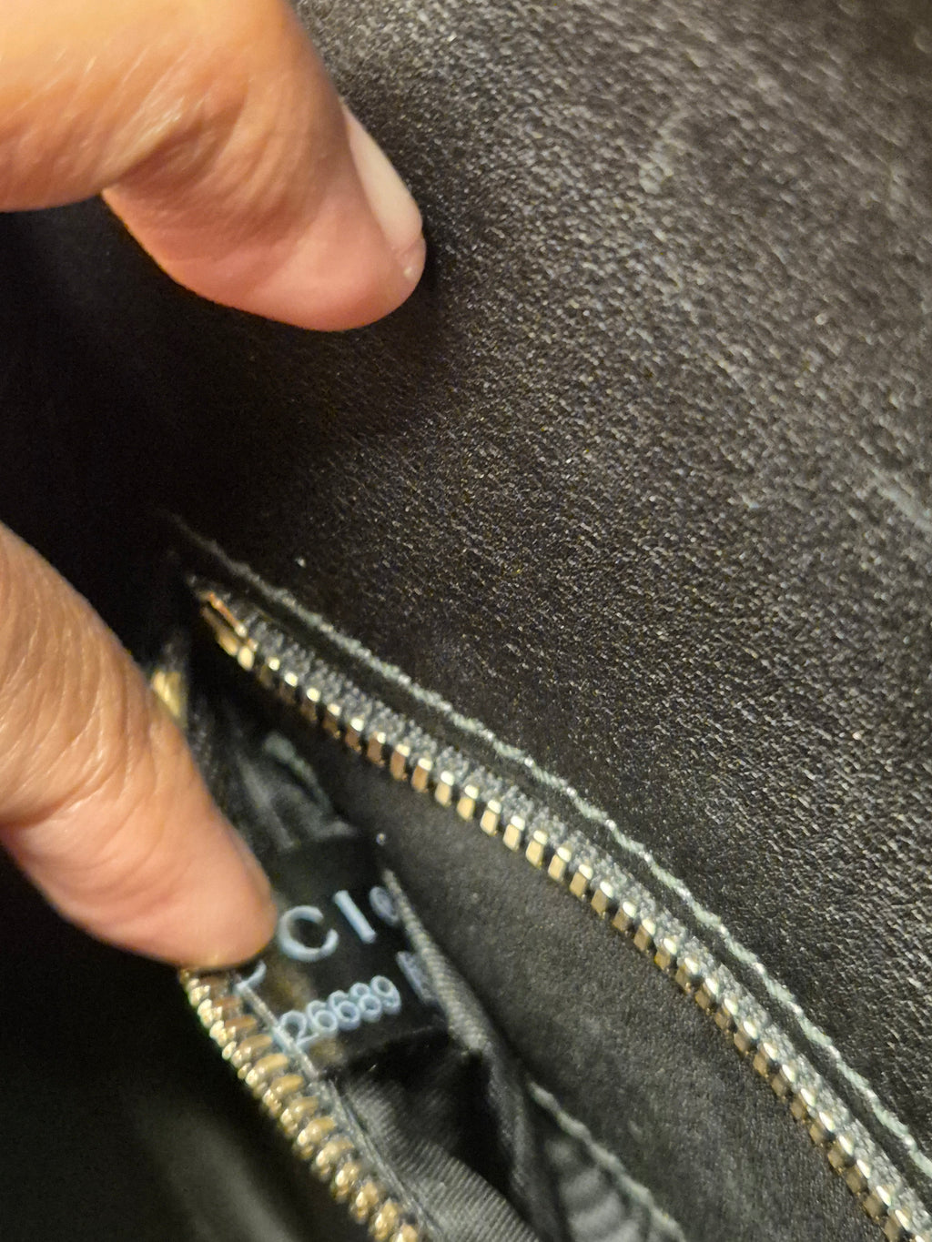Gucci Phython Soft Stirrup Clutch Chain