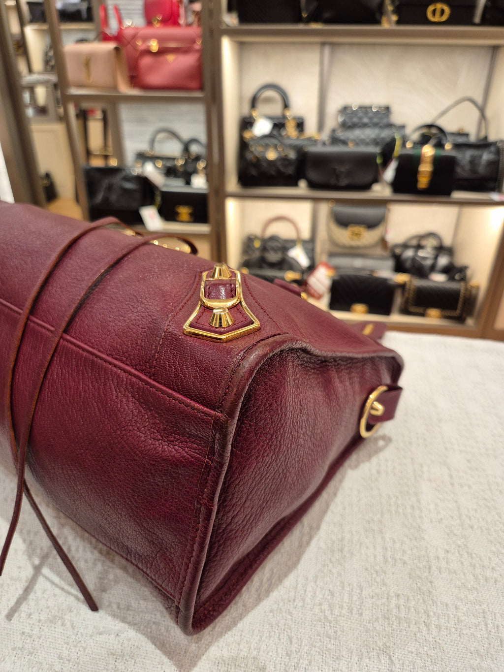 Balenciaga City Reguler Bordeaux