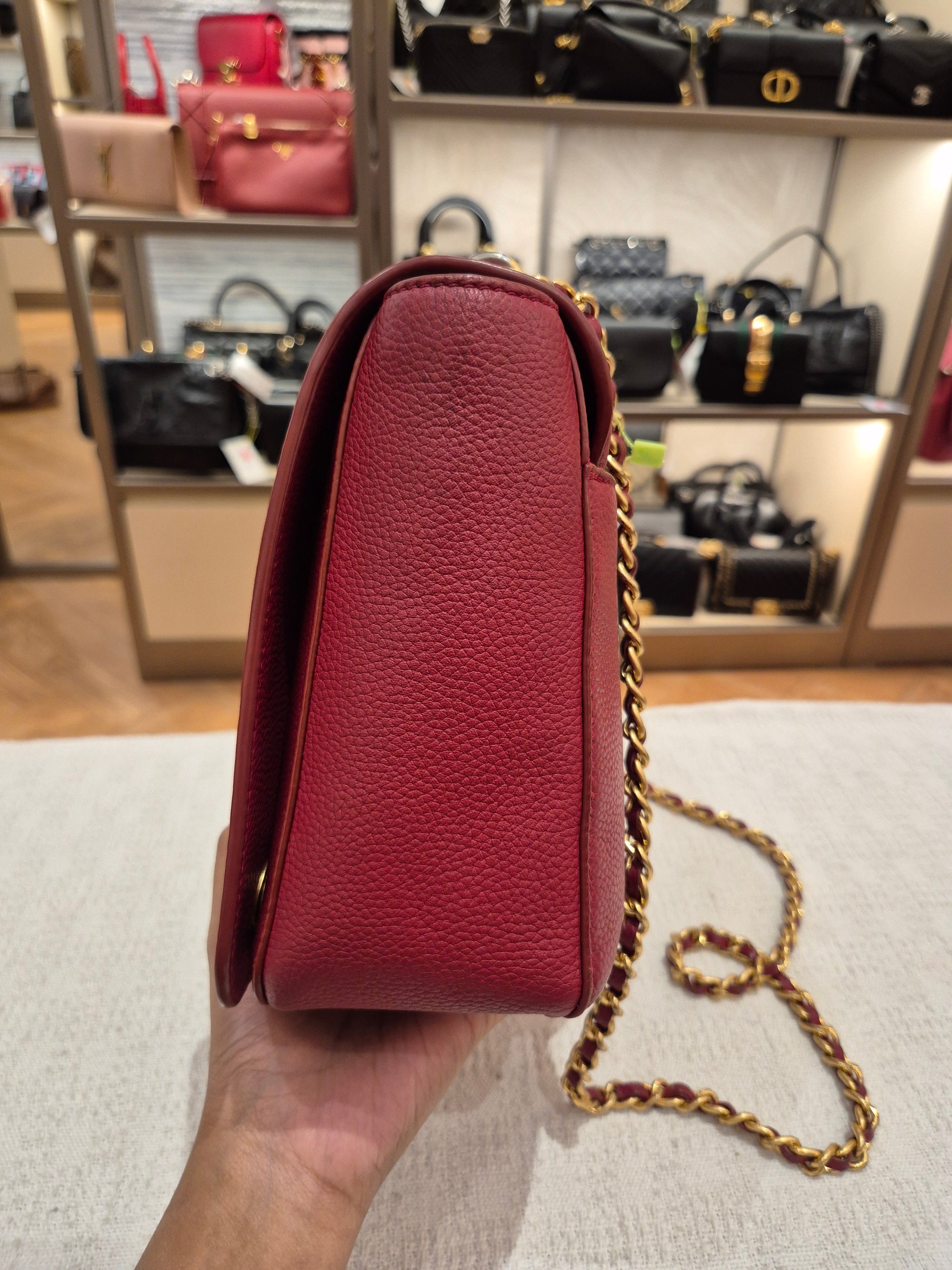 Tory Burch Britten Flap Red