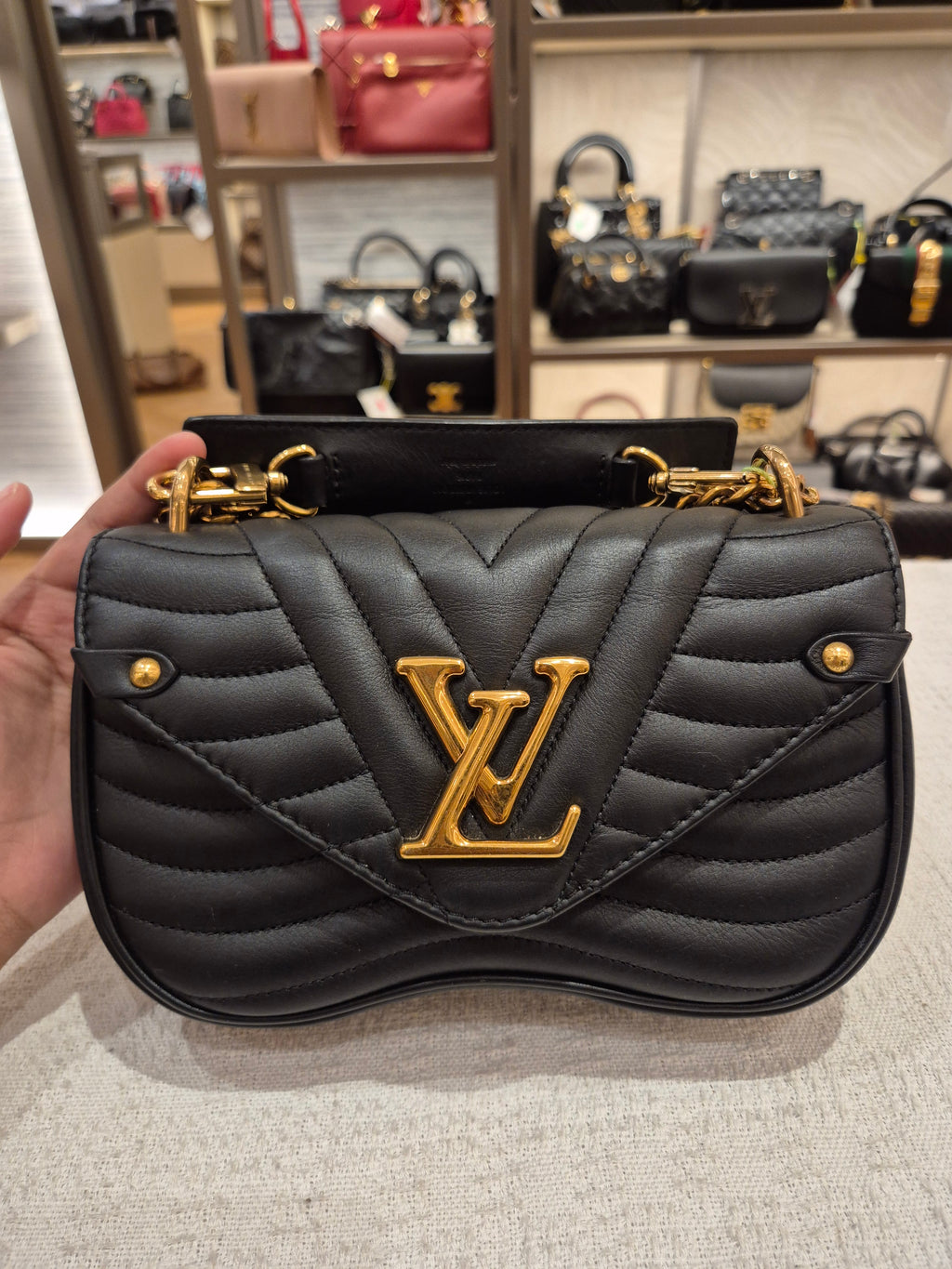 Louis Vuitton New Wave Chain Black