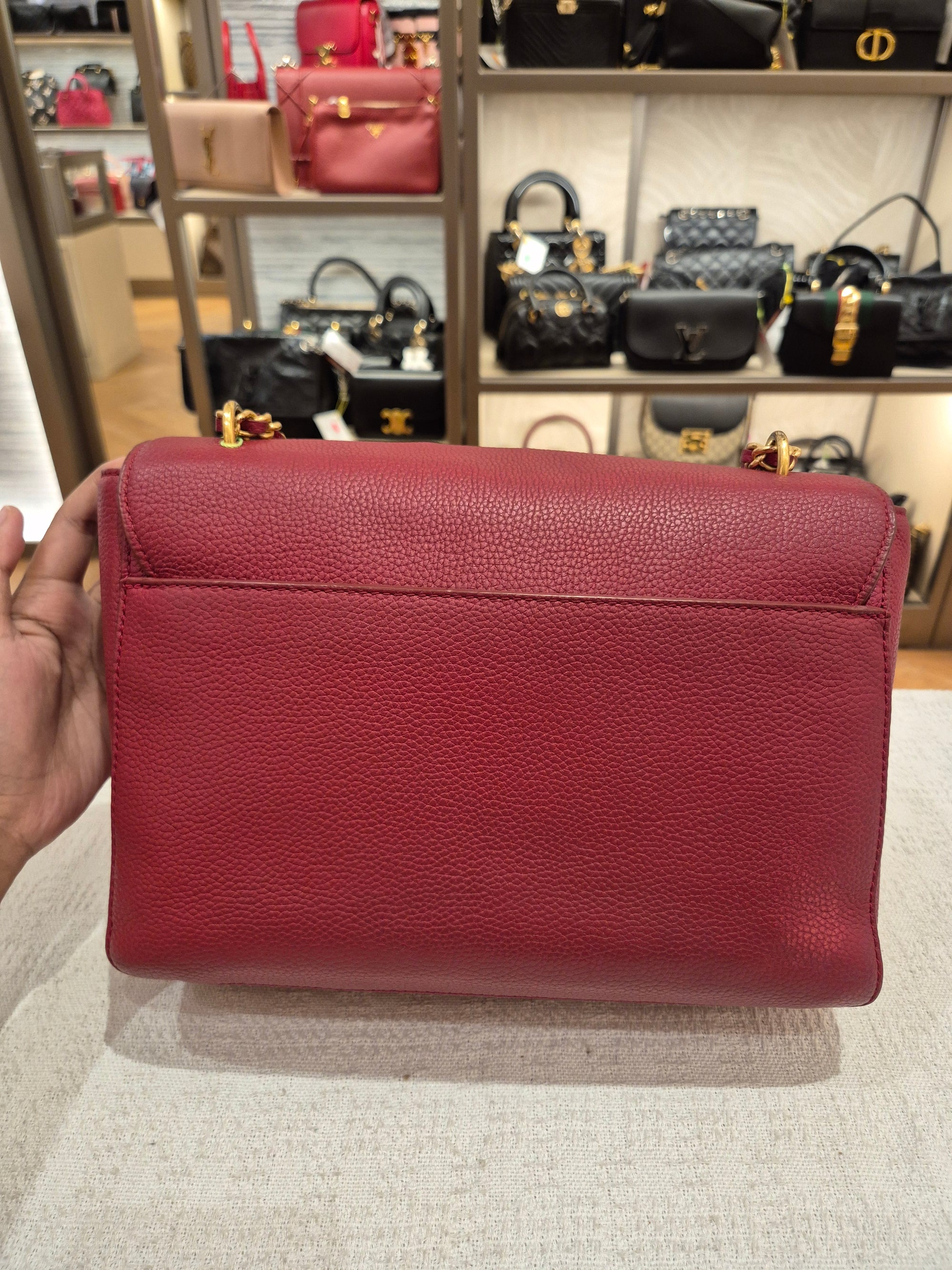 Tory Burch Britten Flap Red