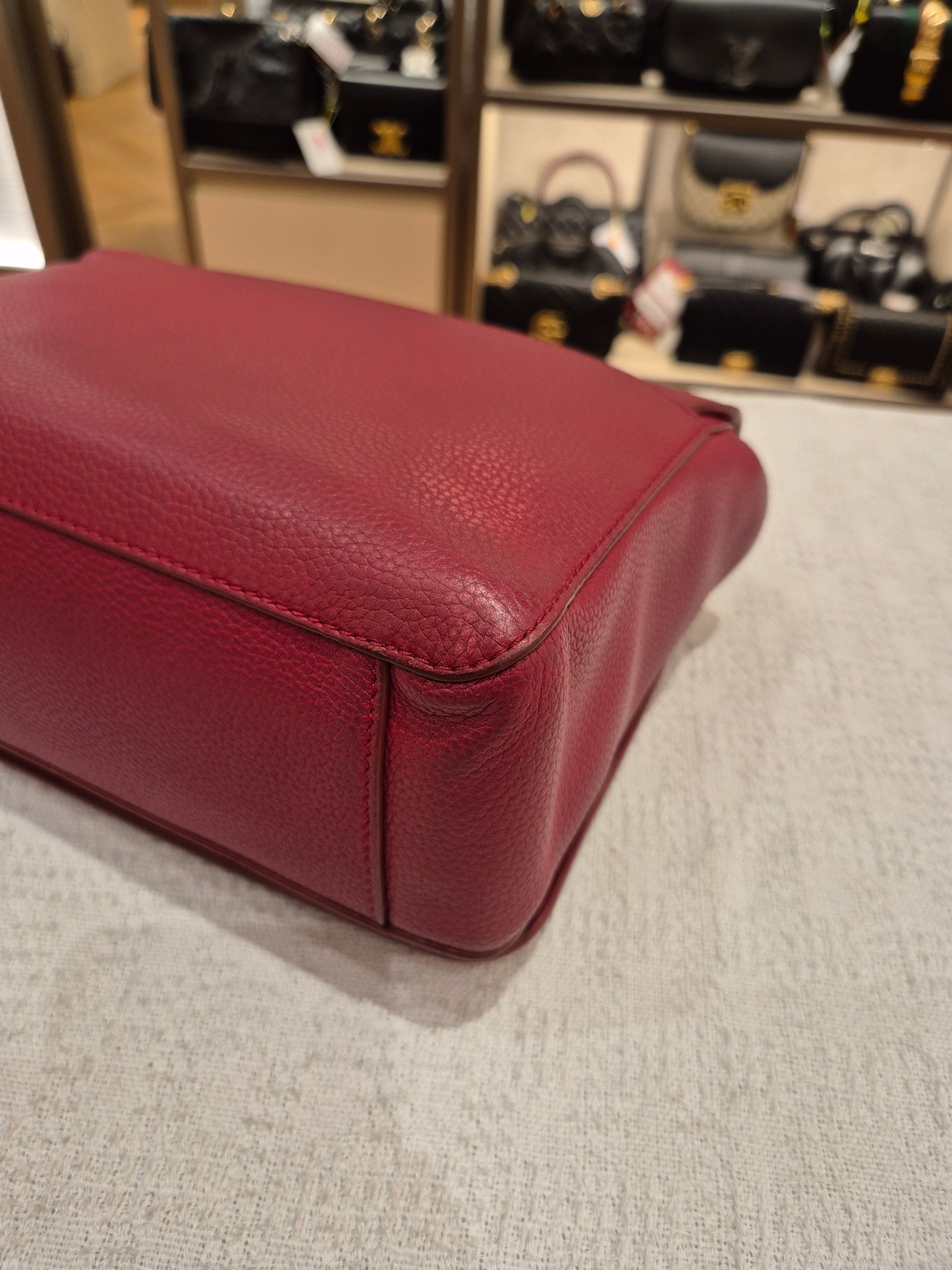 Tory Burch Britten Flap Red