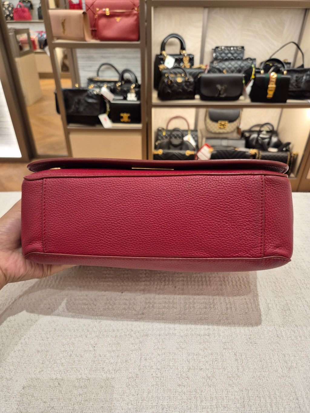 Tory Burch Britten Flap Red