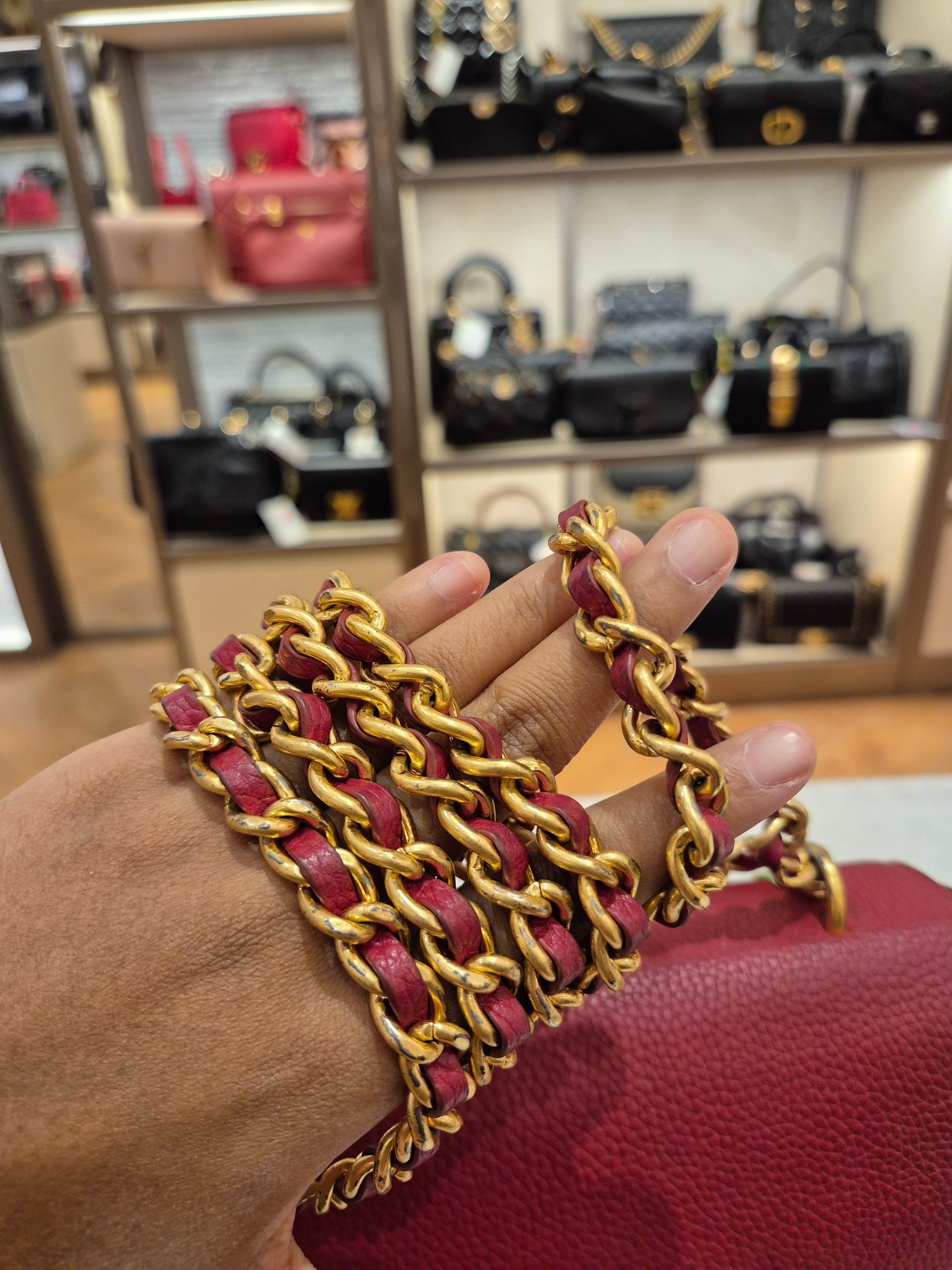 Tory Burch Britten Flap Red