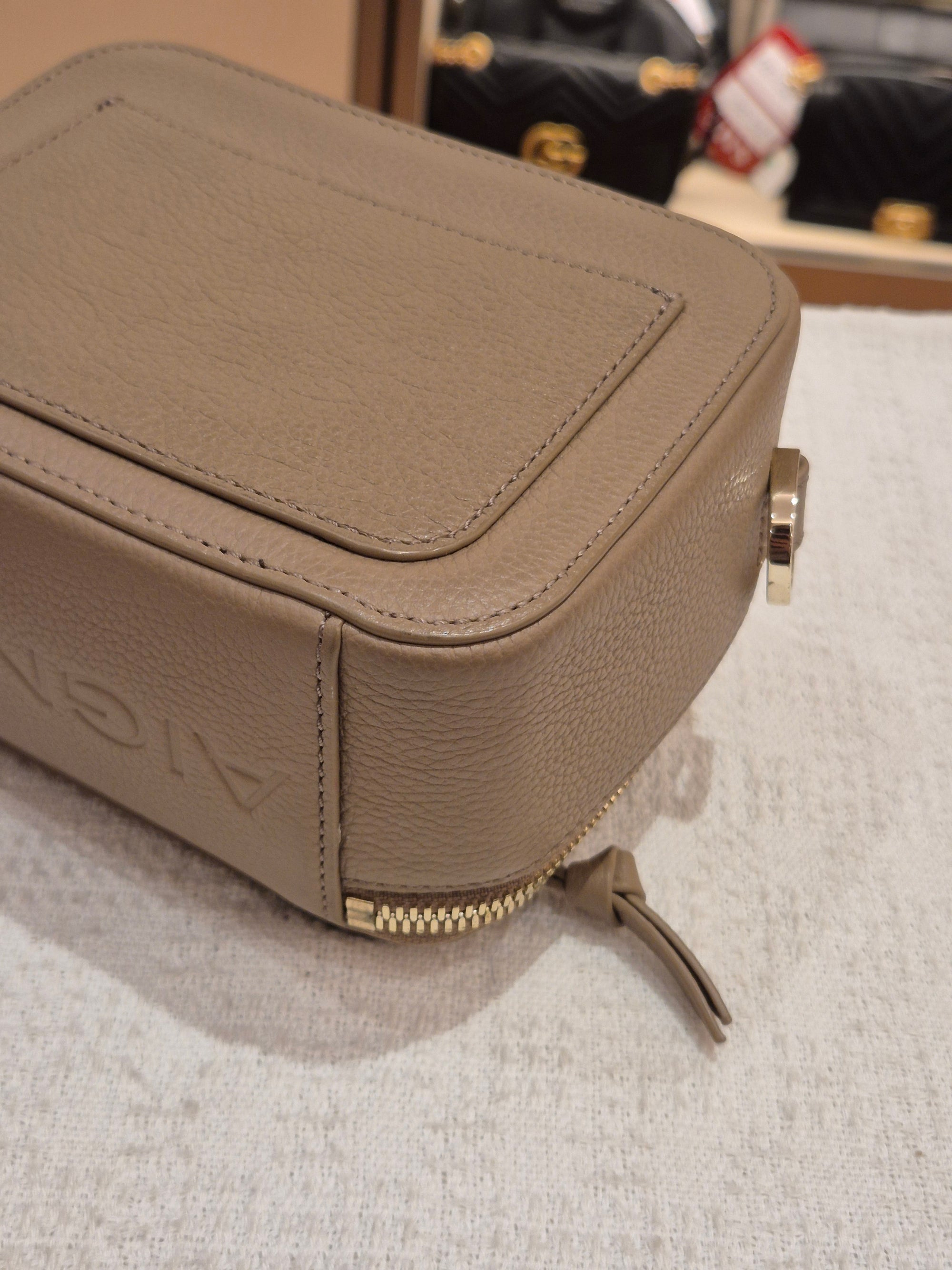 Aigner Zita Mini Camera Bag Taupe