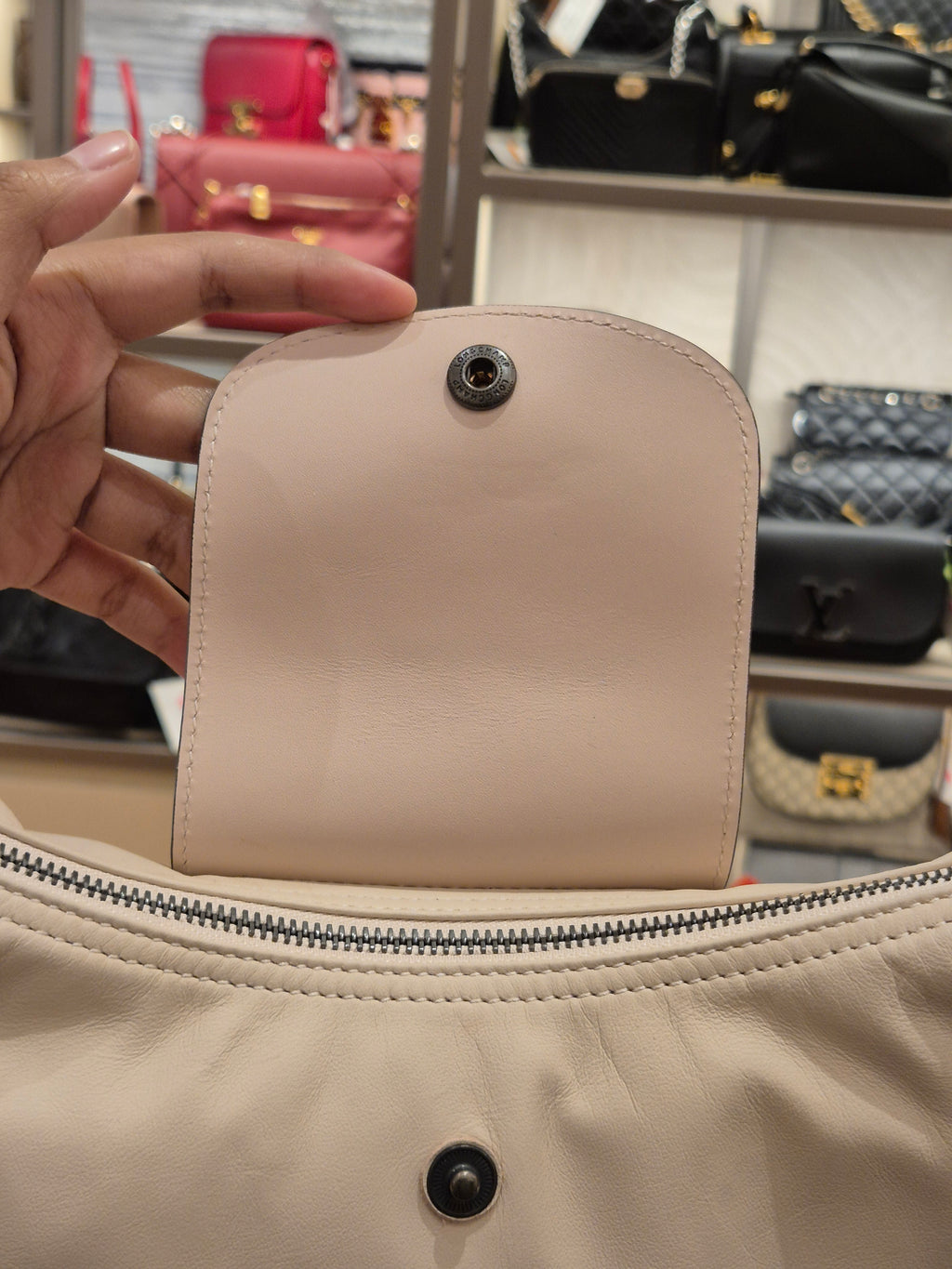 Longchamp Hobo Le Pliage Pink