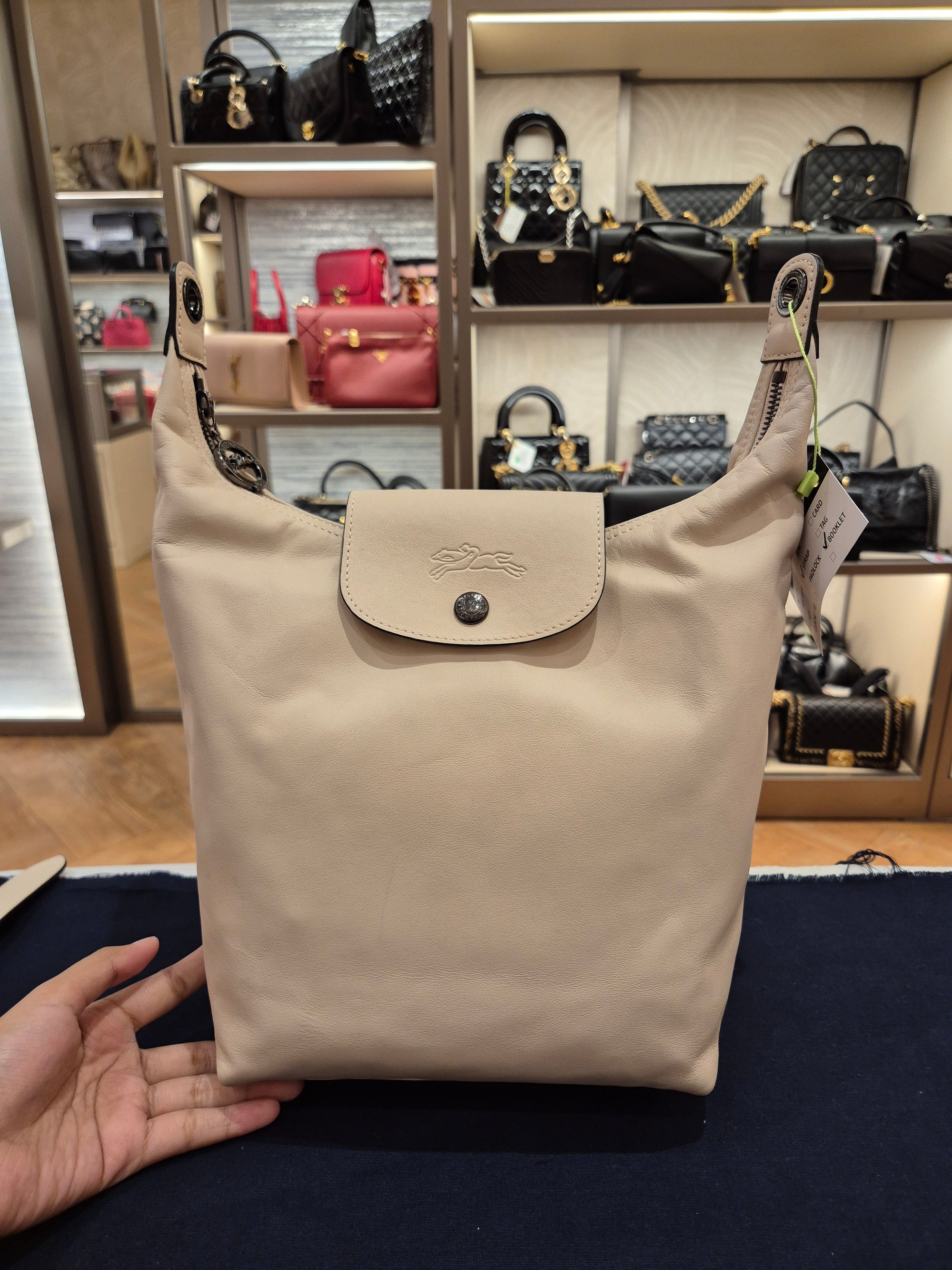 Longchamp Hobo Le Pliage Pink