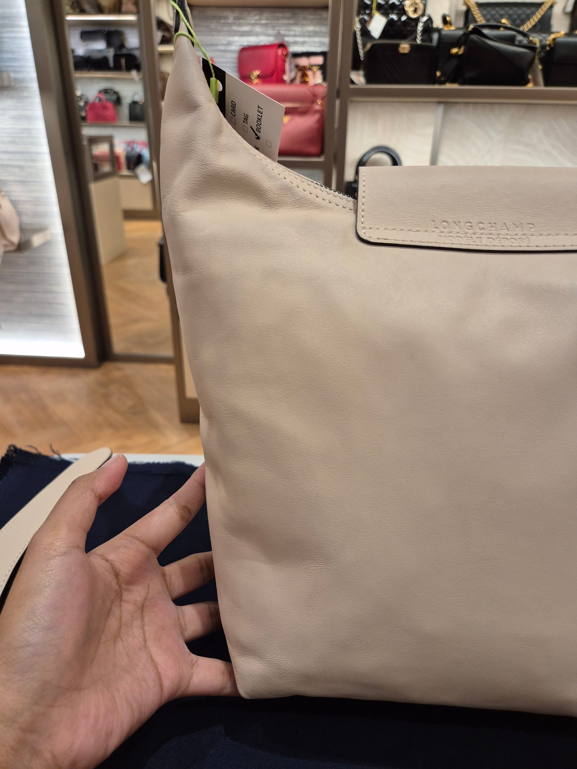 Longchamp Hobo Le Pliage Pink
