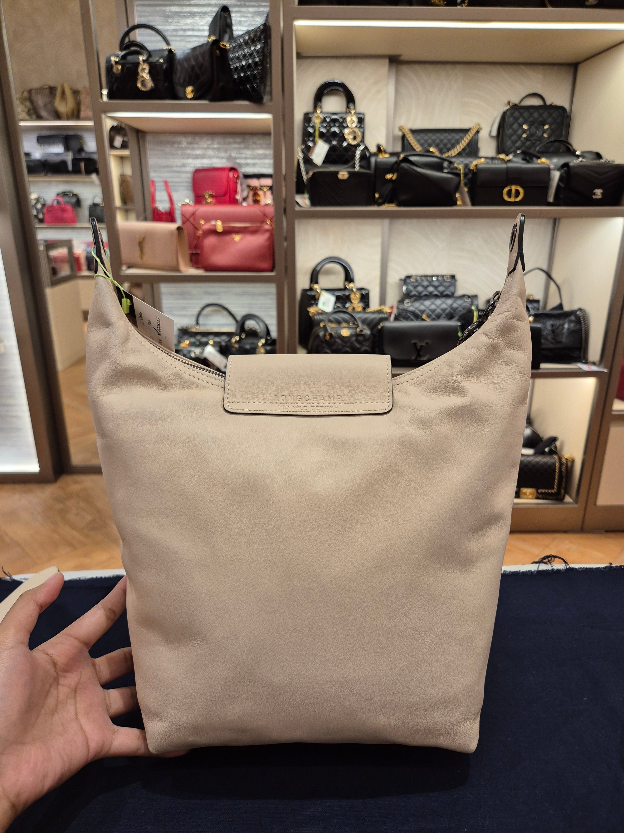 Longchamp Hobo Le Pliage Pink