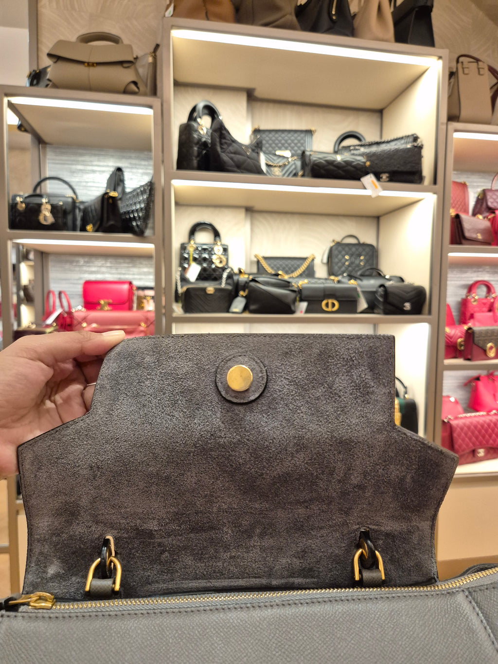 Celine Beltbag Mini Grey