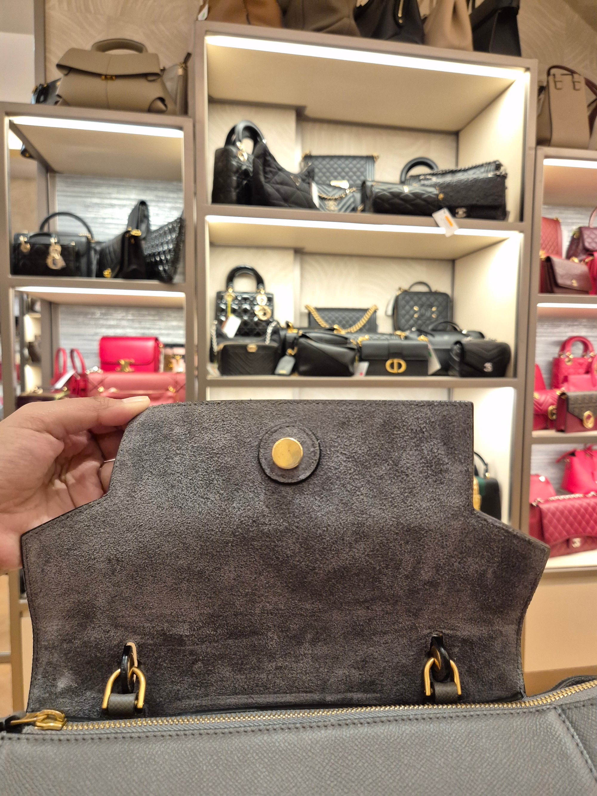 Celine Beltbag Mini Grey