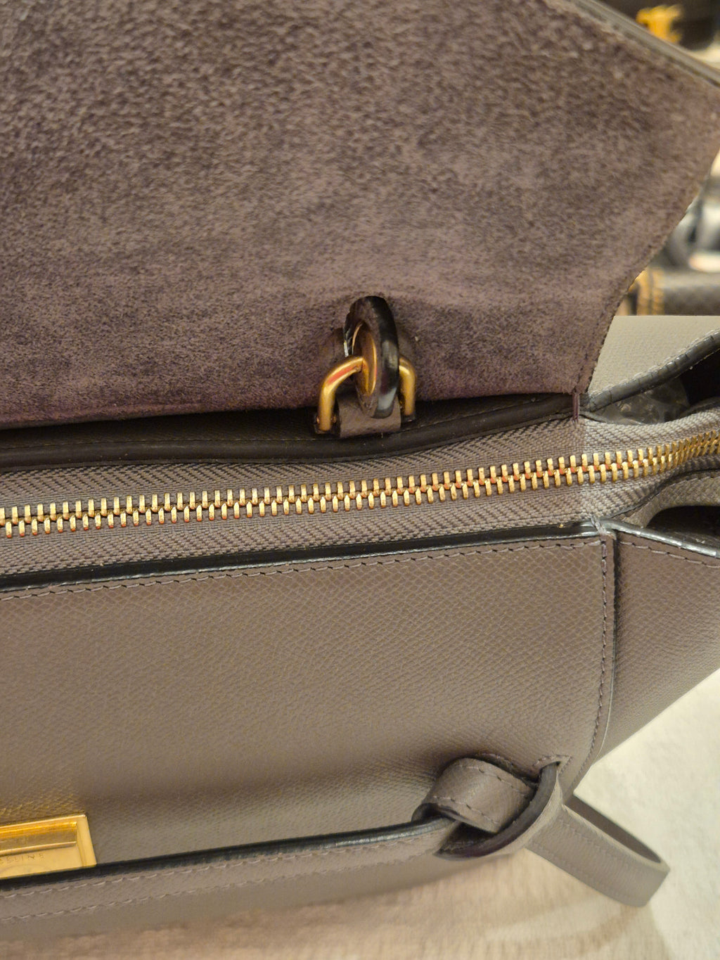 Celine Beltbag Mini Grey