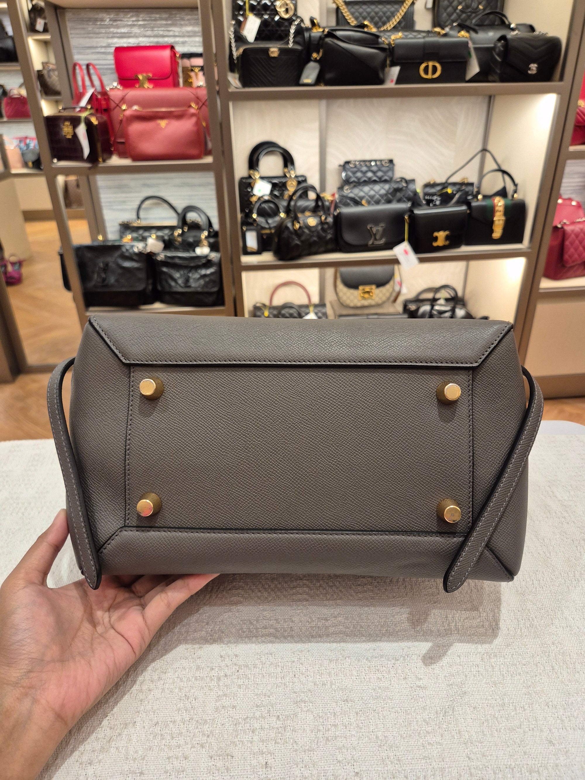 Celine Beltbag Mini Grey