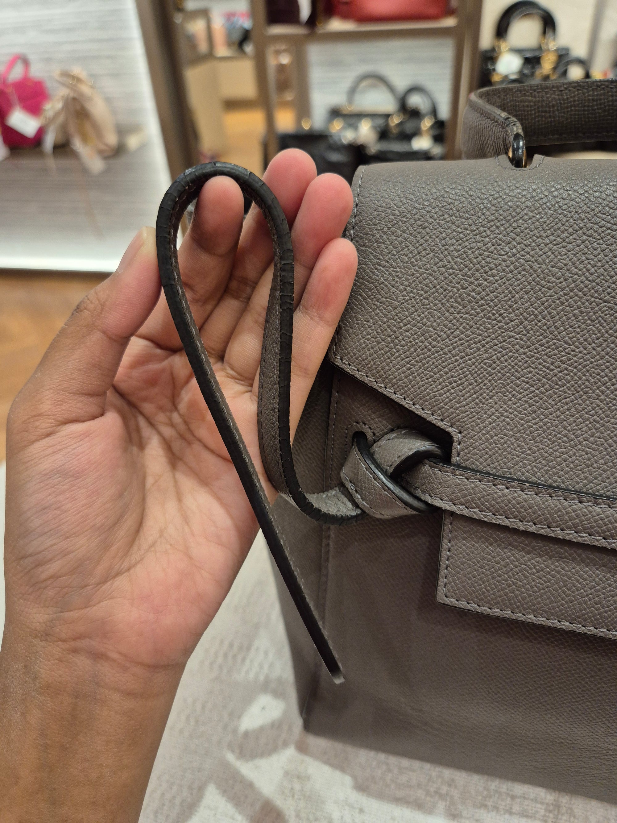 Celine Beltbag Mini Grey