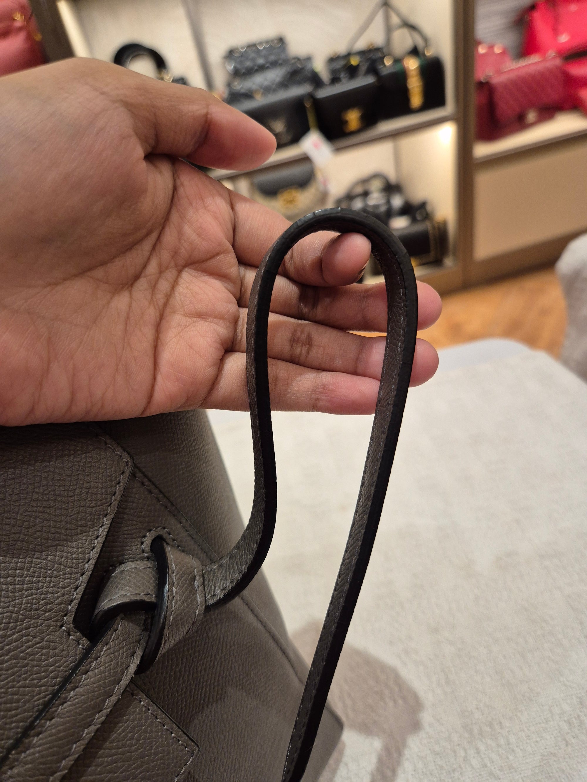 Celine Beltbag Mini Grey
