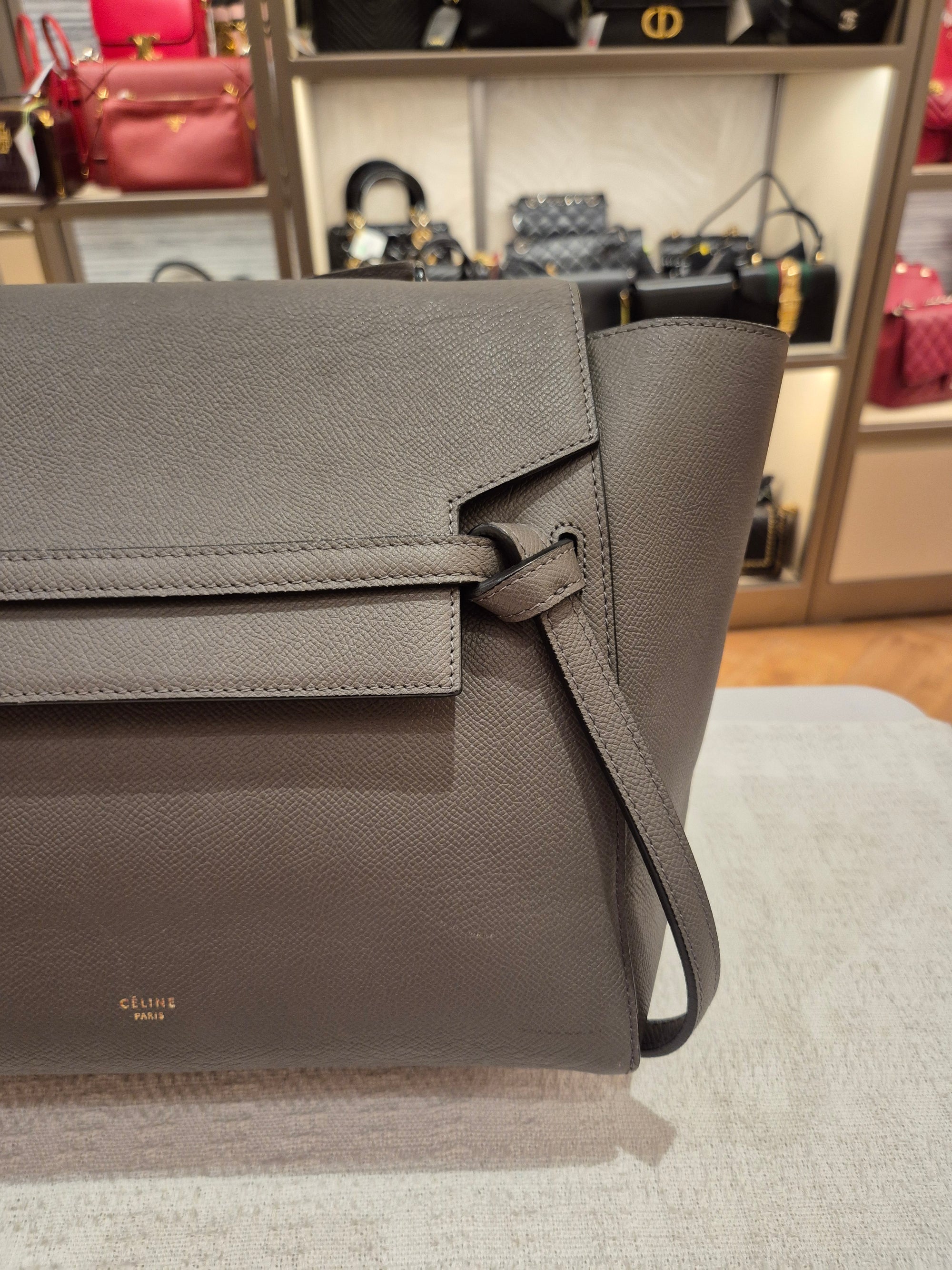 Celine Beltbag Mini Grey