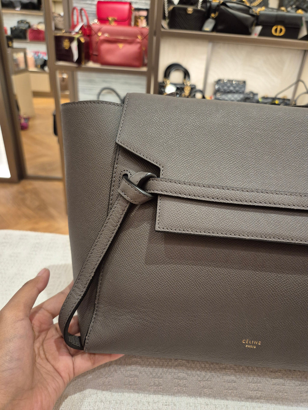 Celine Beltbag Mini Grey