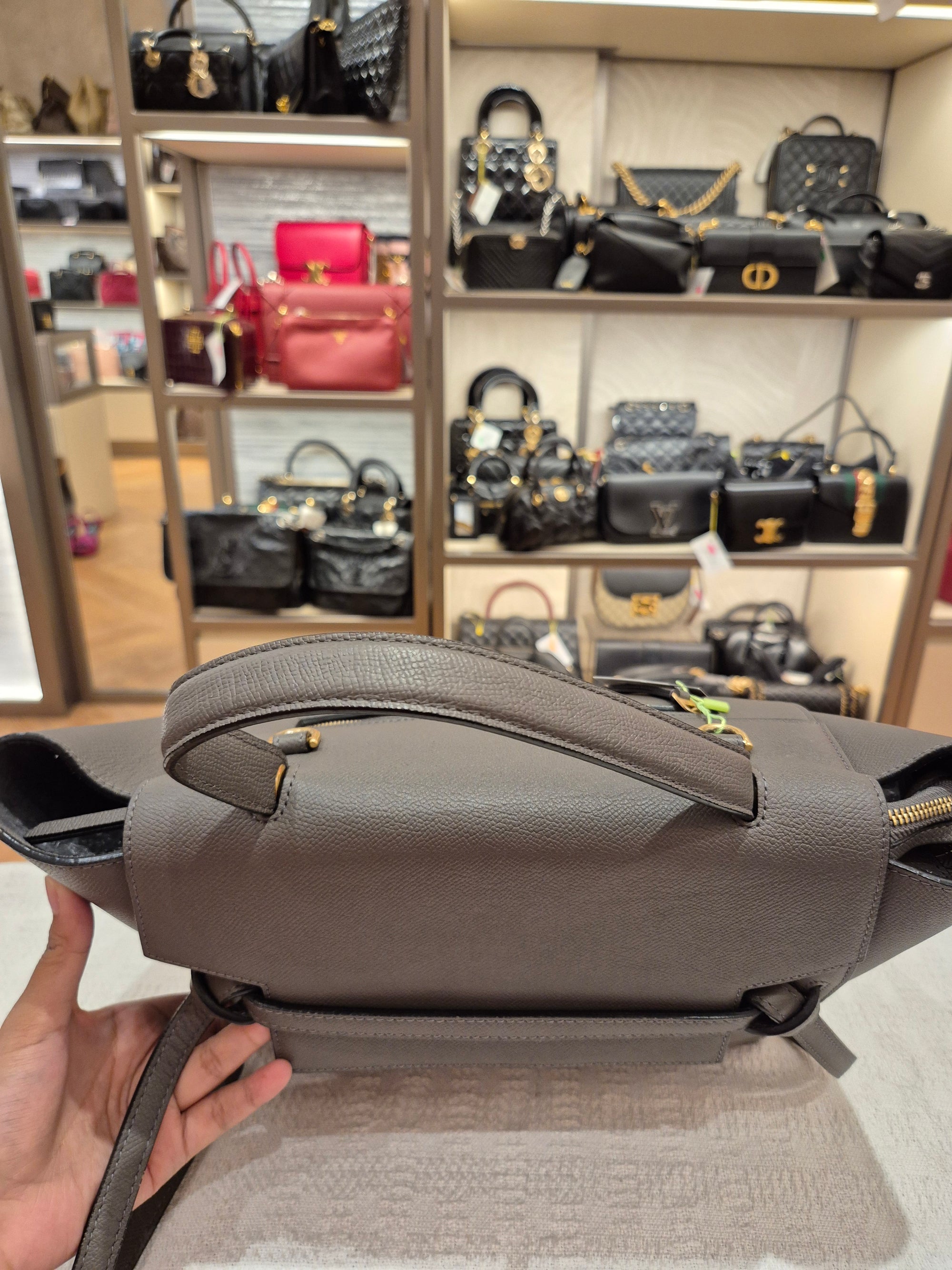 Celine Beltbag Mini Grey