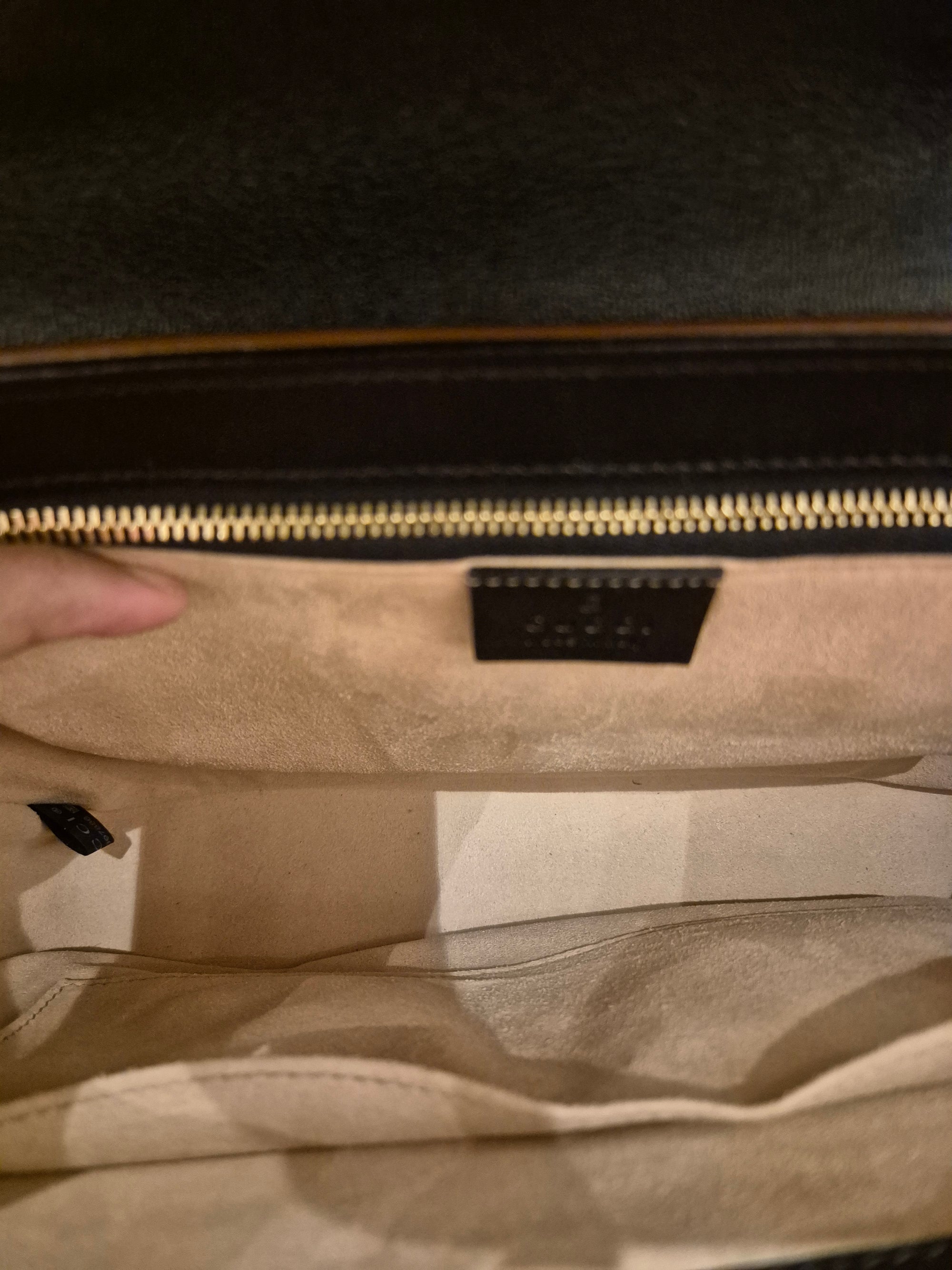 Gucci Padlock Supreme Top handle Monogram