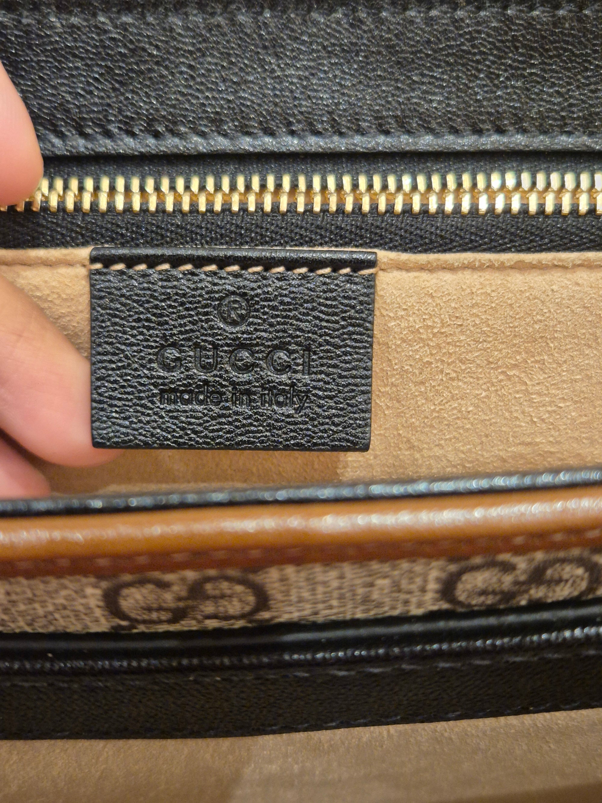 Gucci Padlock Supreme Top handle Monogram
