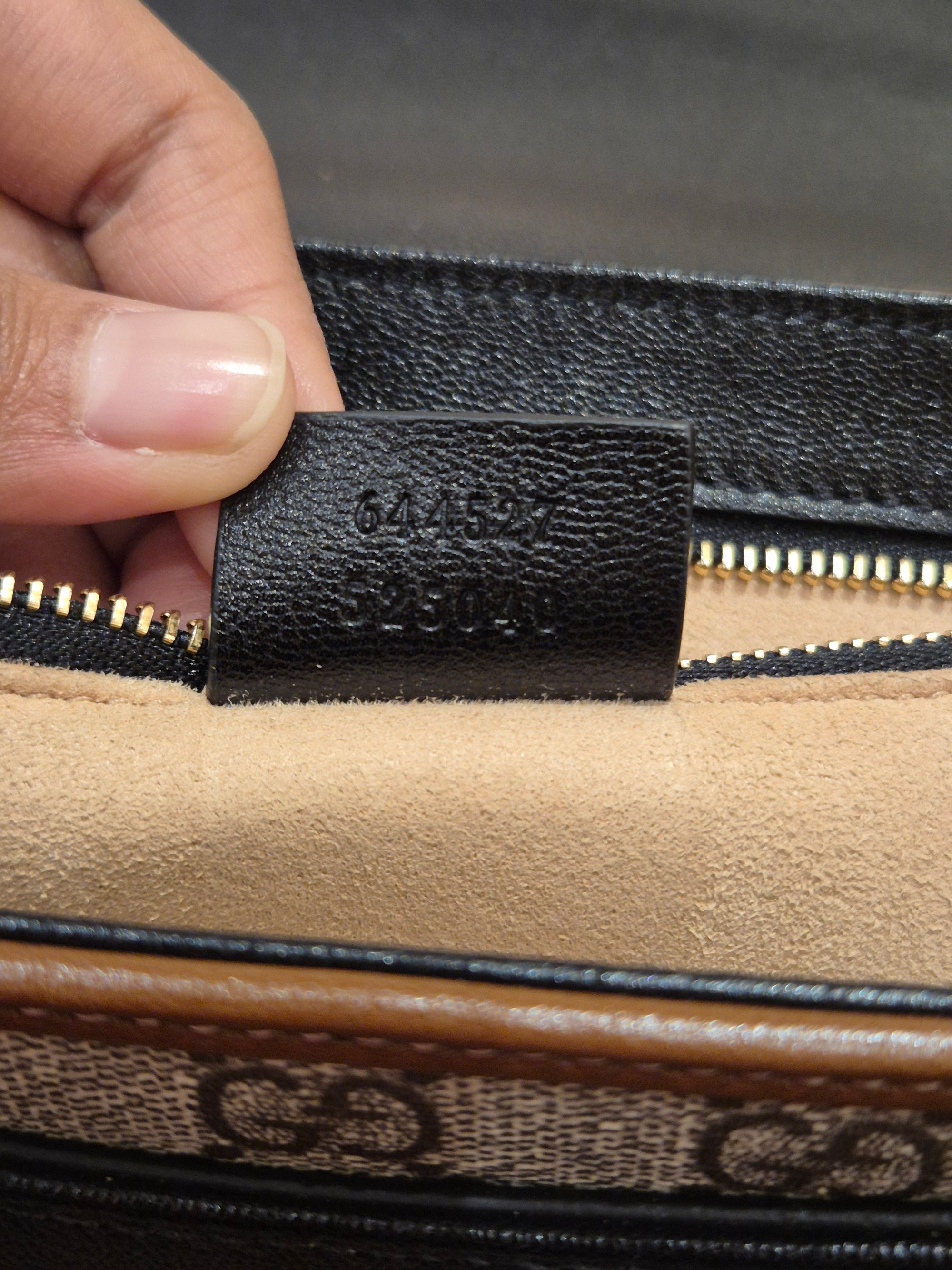 Gucci Padlock Supreme Top handle Monogram