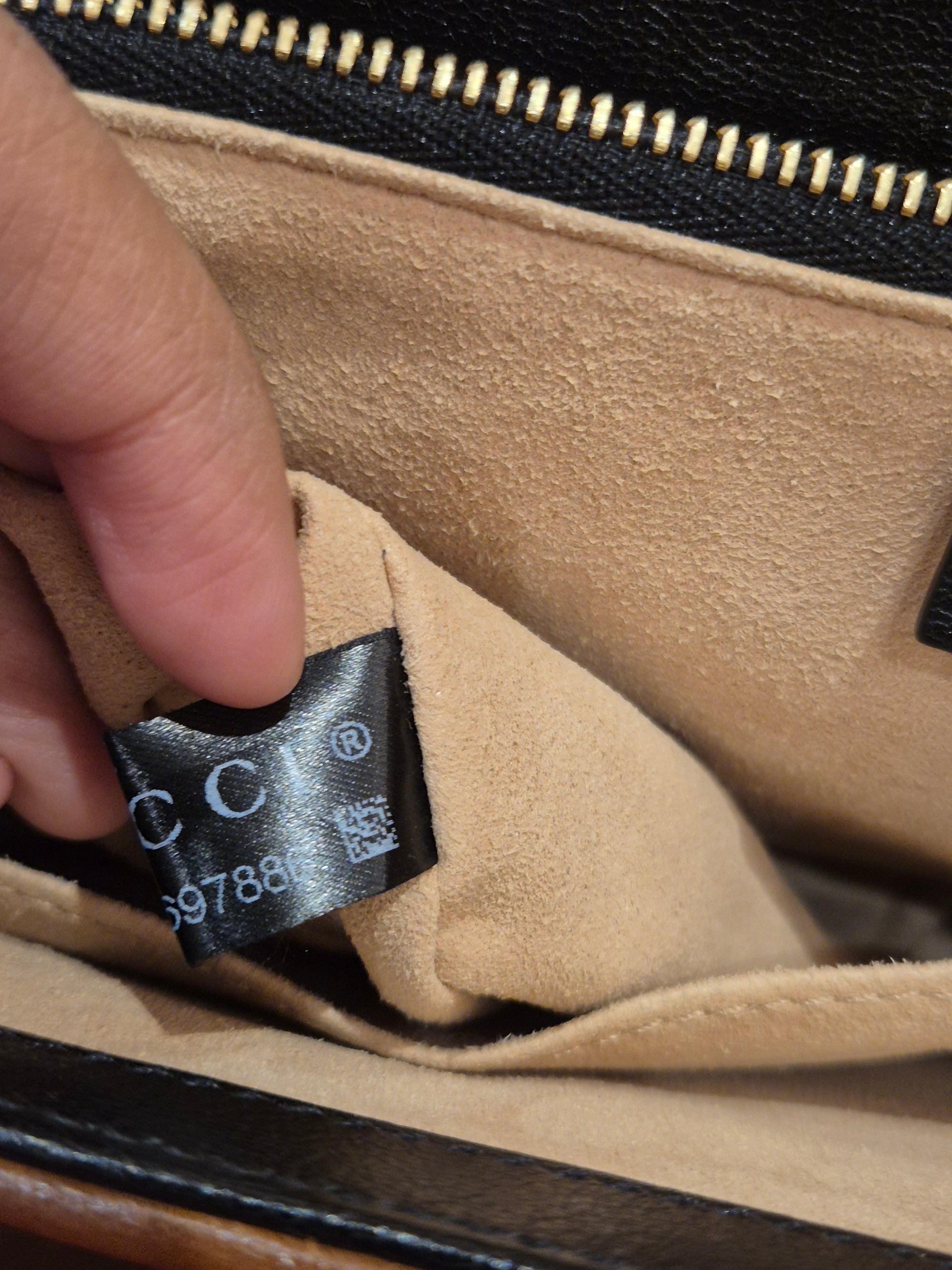 Gucci Padlock Supreme Top handle Monogram