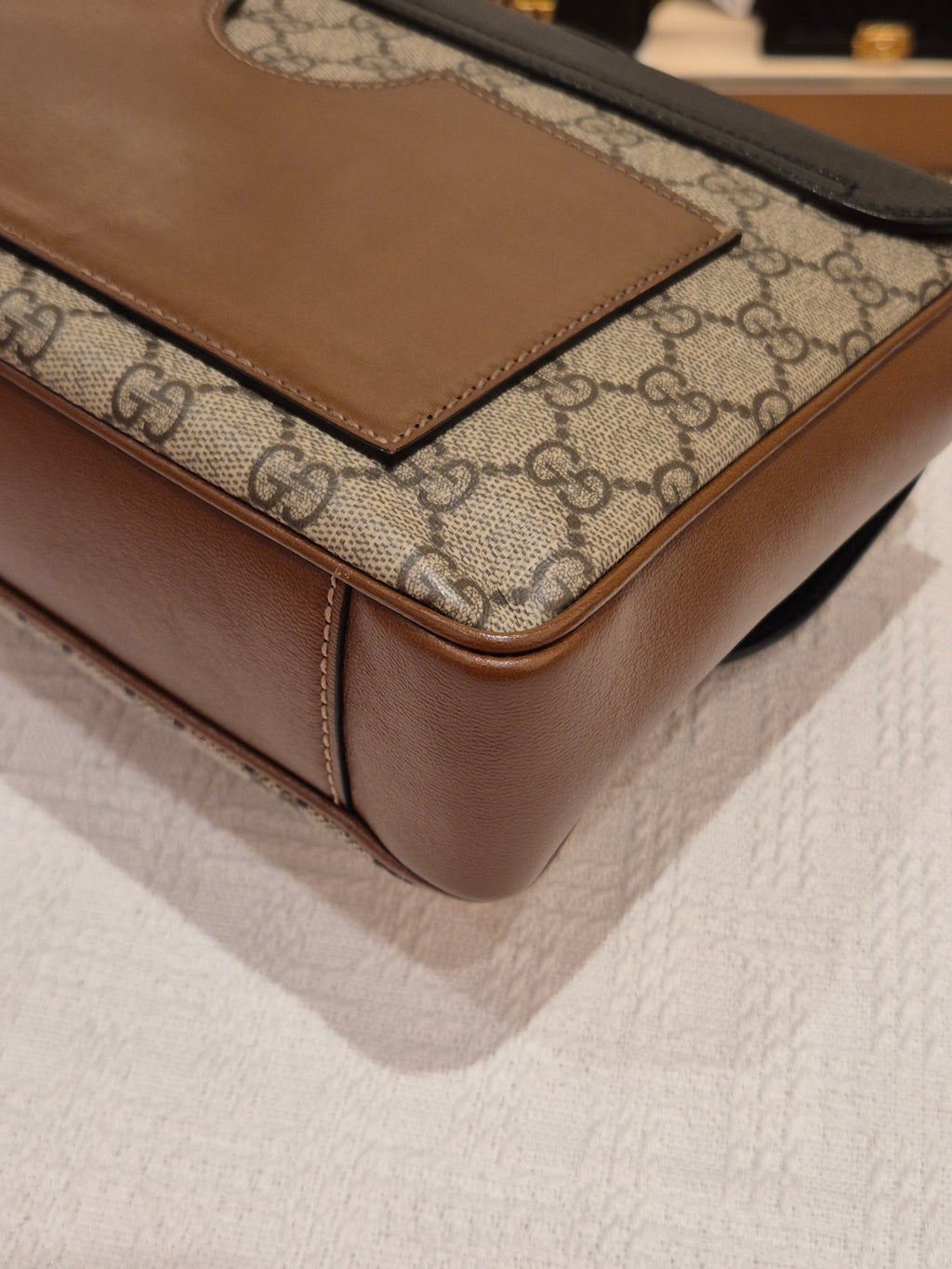 Gucci Padlock Supreme Top handle Monogram