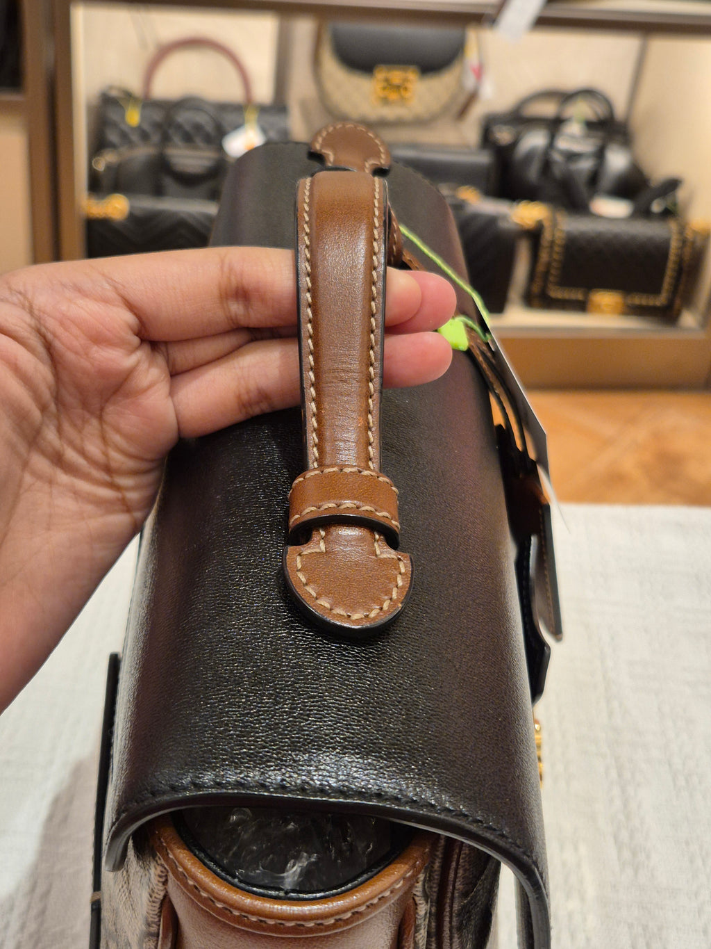 Gucci Padlock Supreme Top handle Monogram