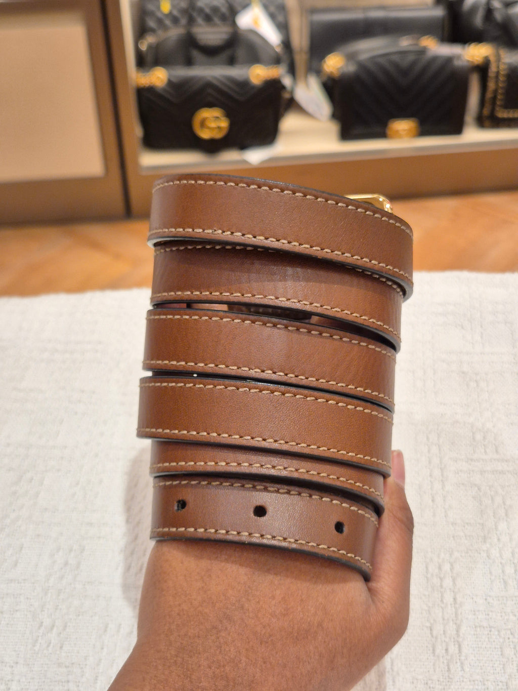 Gucci Padlock Supreme Top handle Monogram