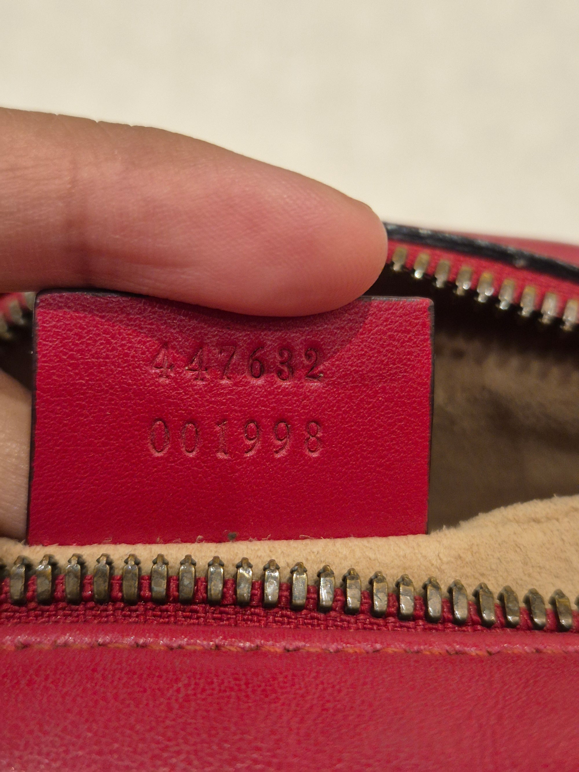 Gucci Marmont Camera Bag Red