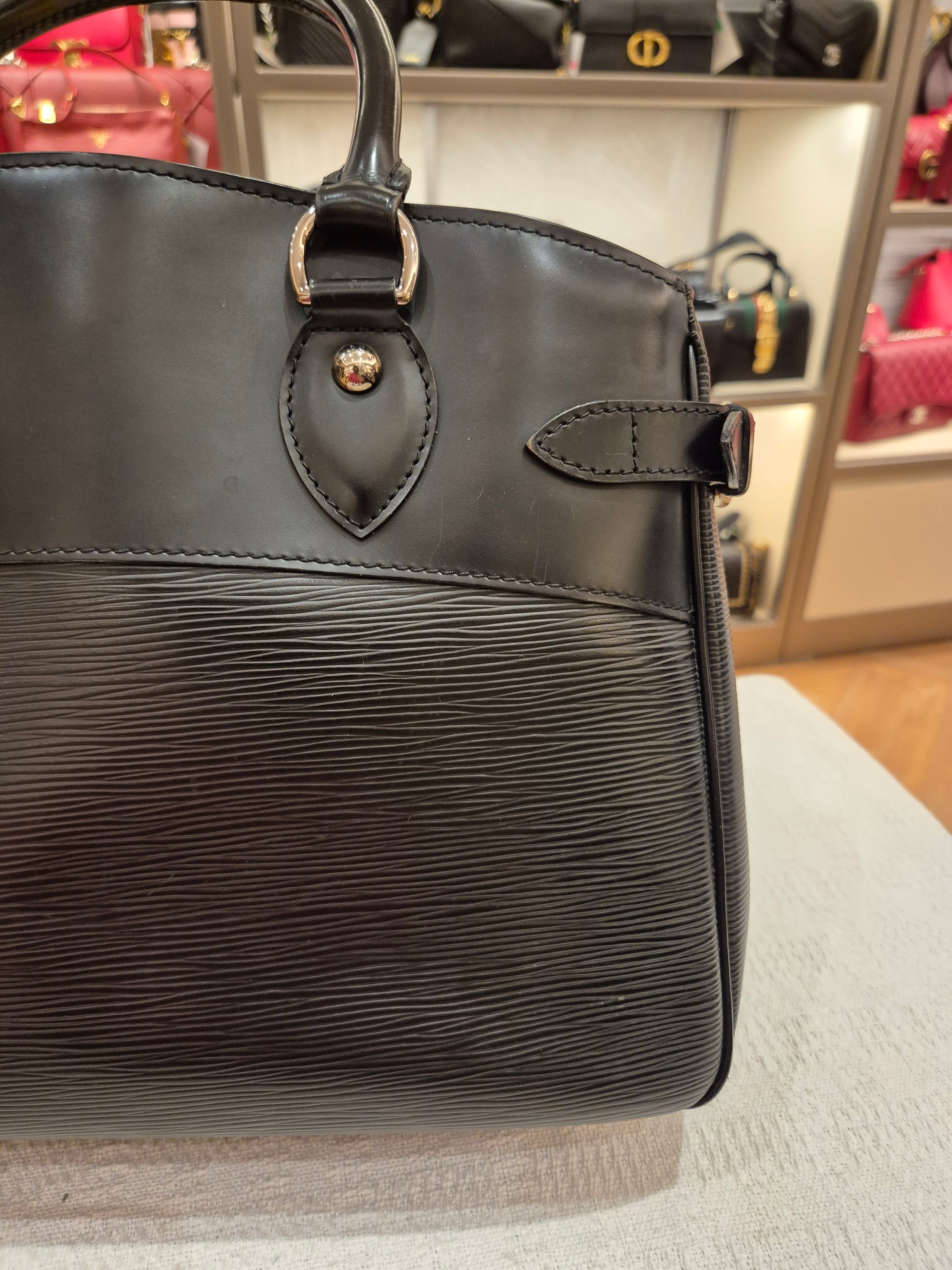 Louis Vuitton Passy PM Epi Black