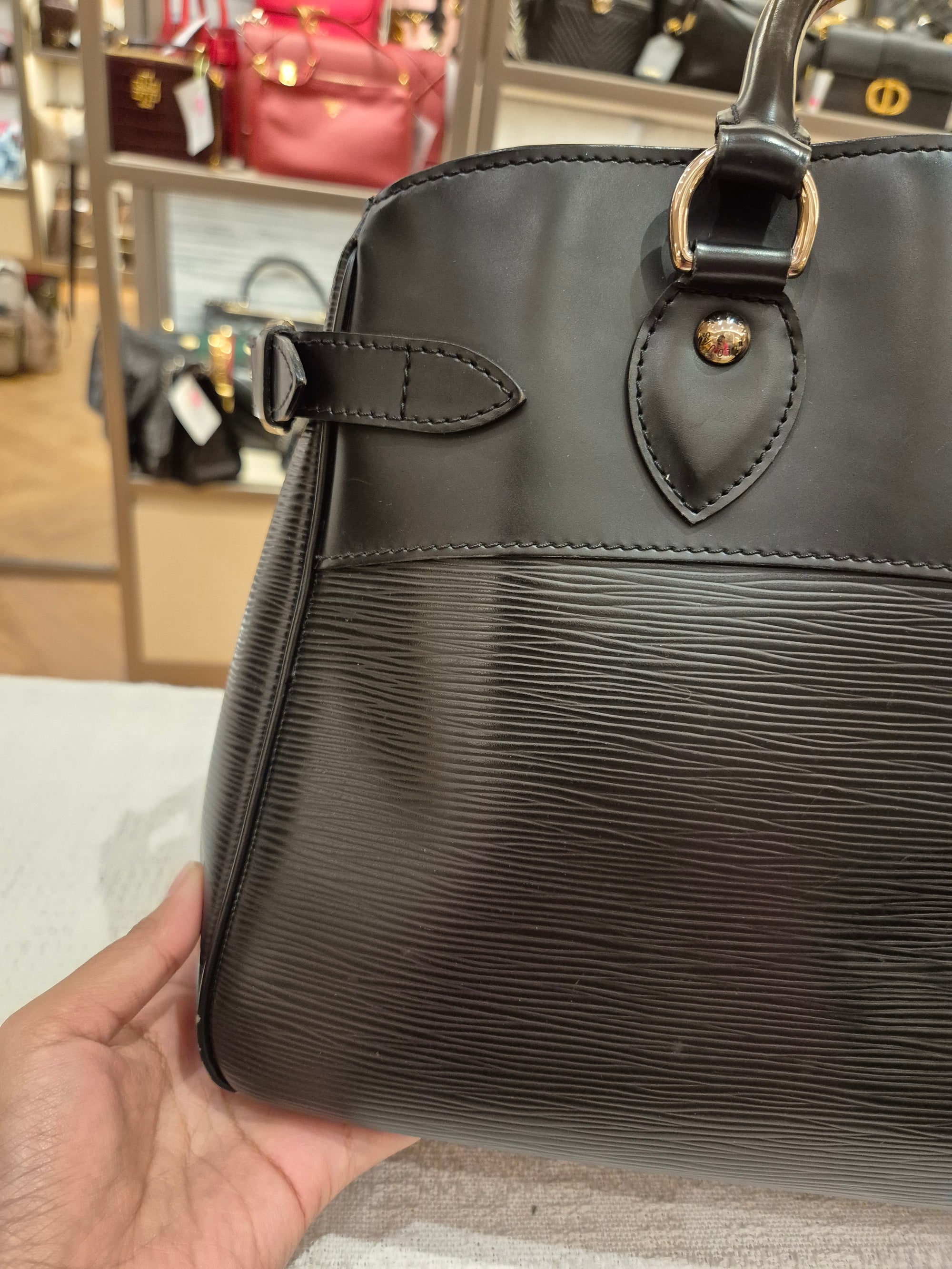 Louis Vuitton Passy PM Epi Black