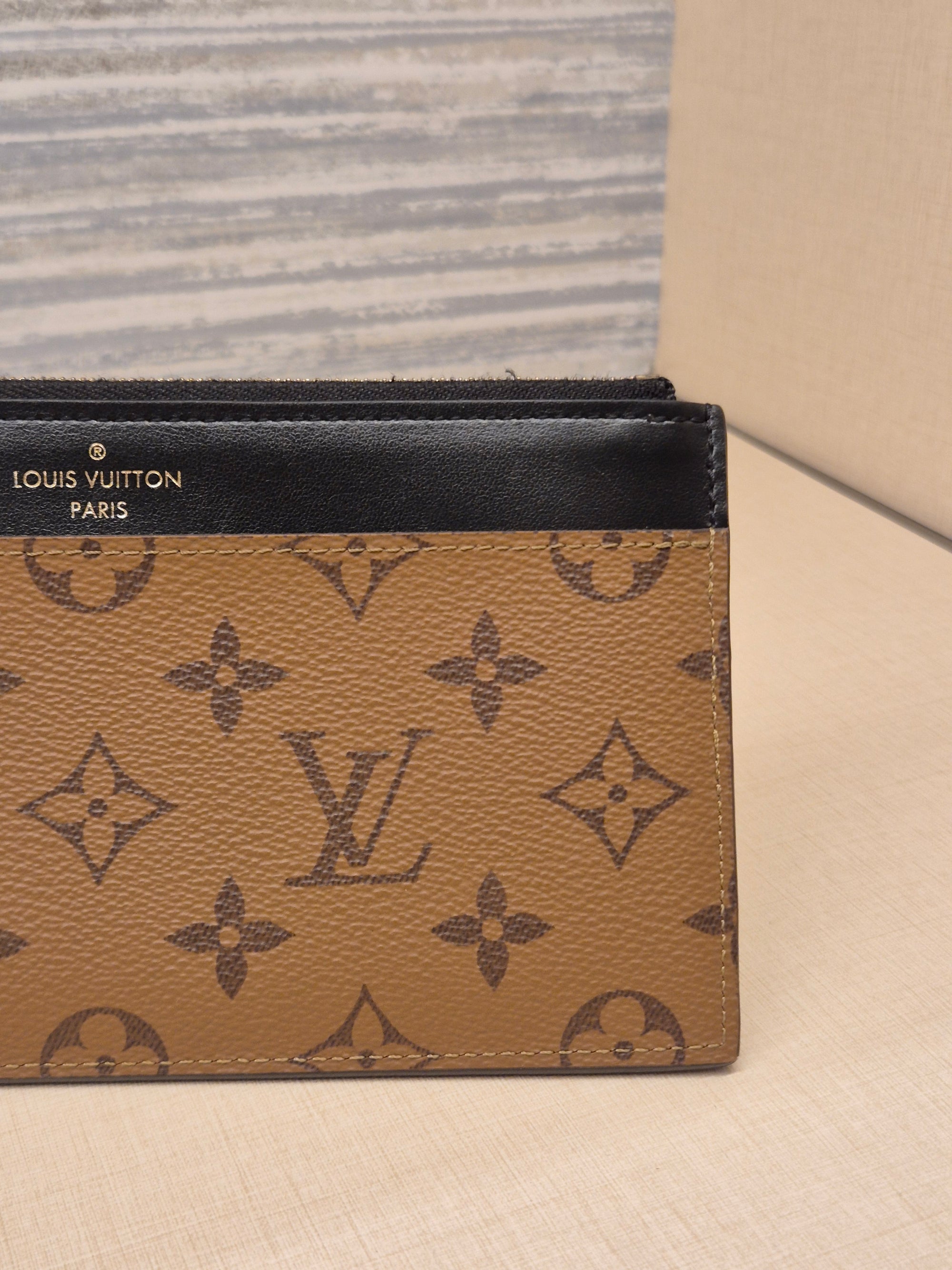 Louis Vuitton Slim Purse Wallet Reverse