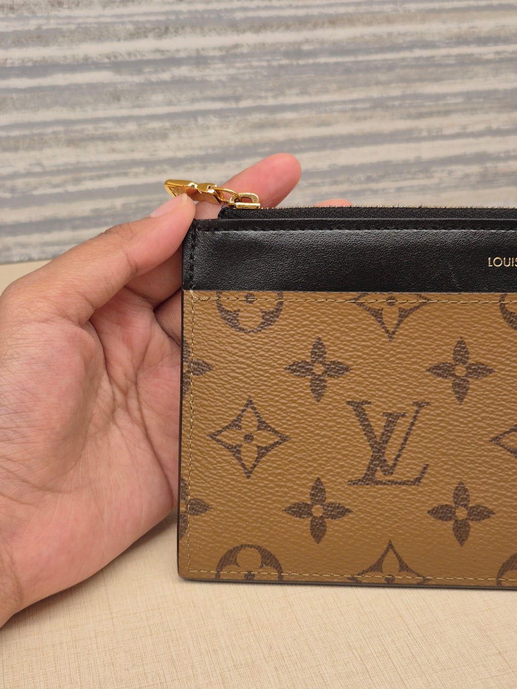 Louis Vuitton Slim Purse Wallet Reverse