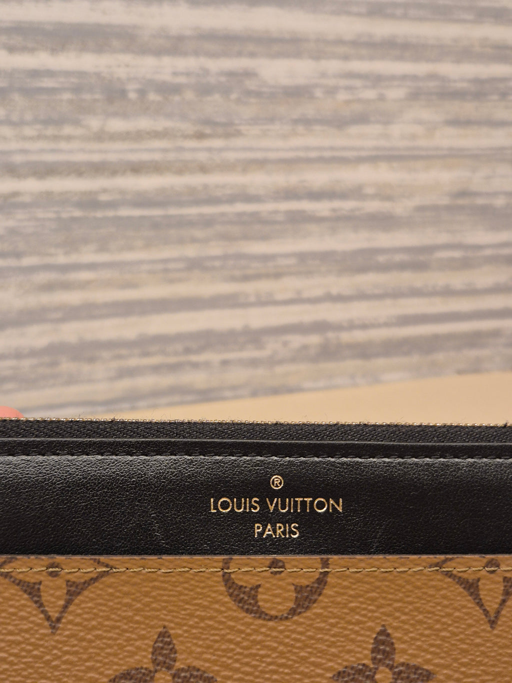 Louis Vuitton Slim Purse Wallet Reverse