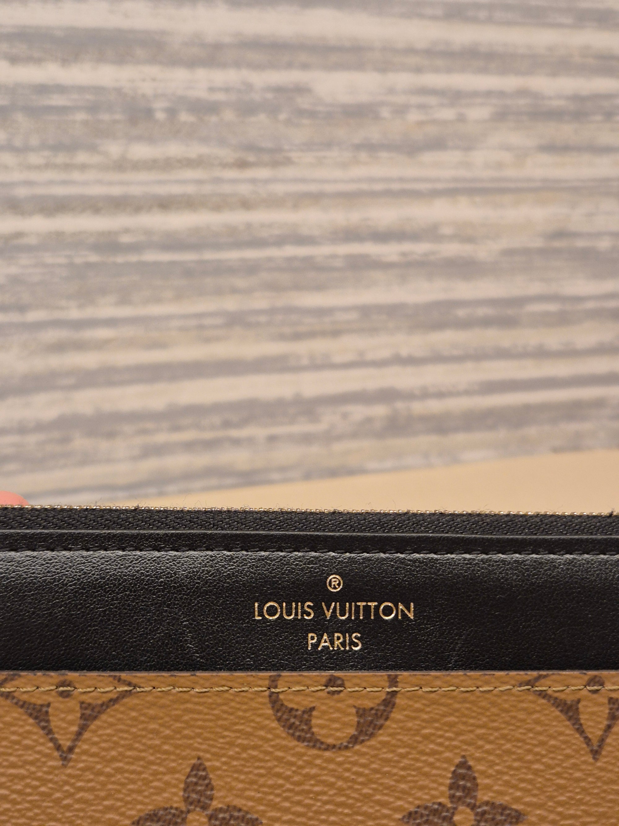 Louis Vuitton Slim Purse Wallet Reverse