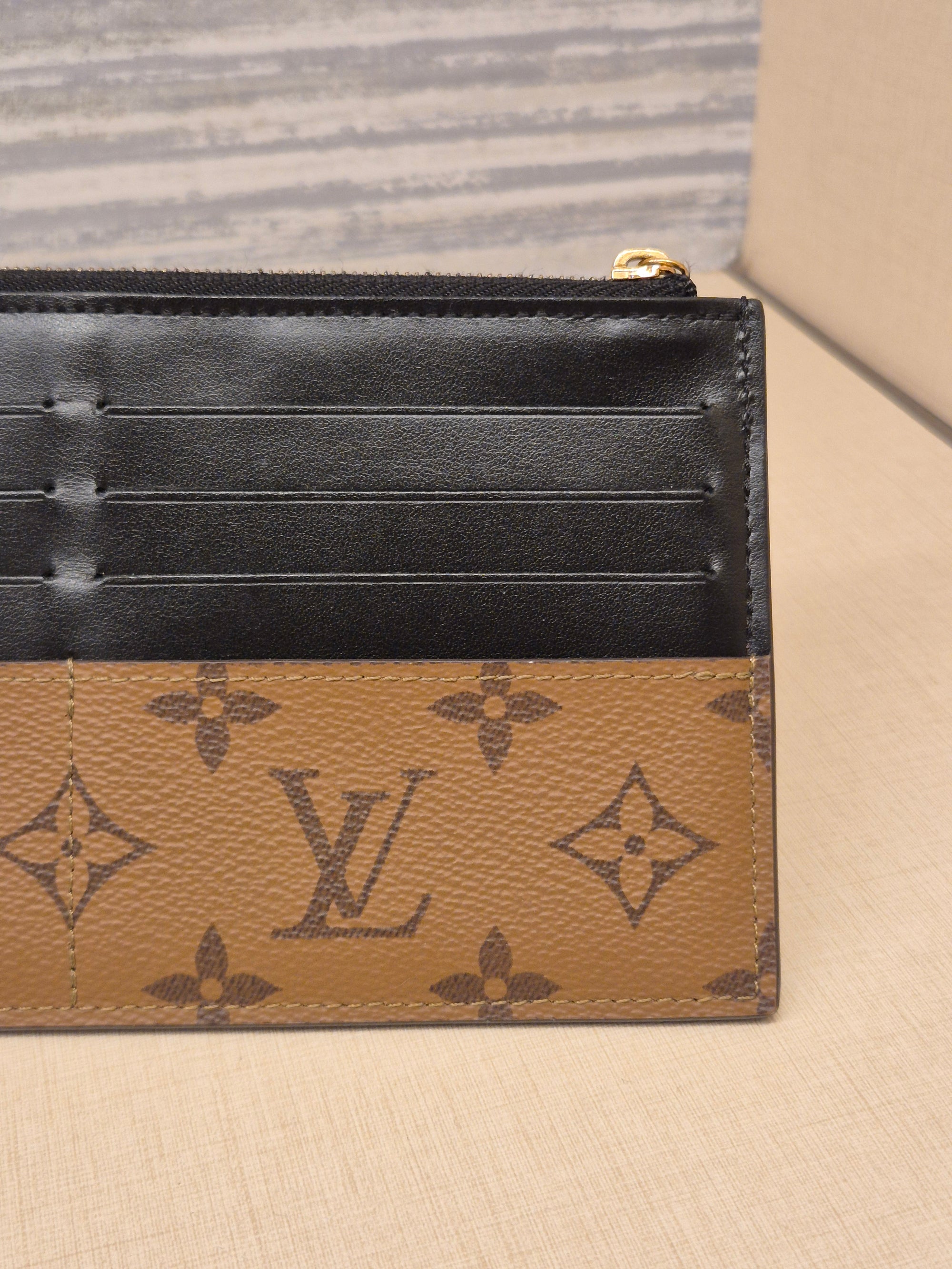 Louis Vuitton Slim Purse Wallet Reverse