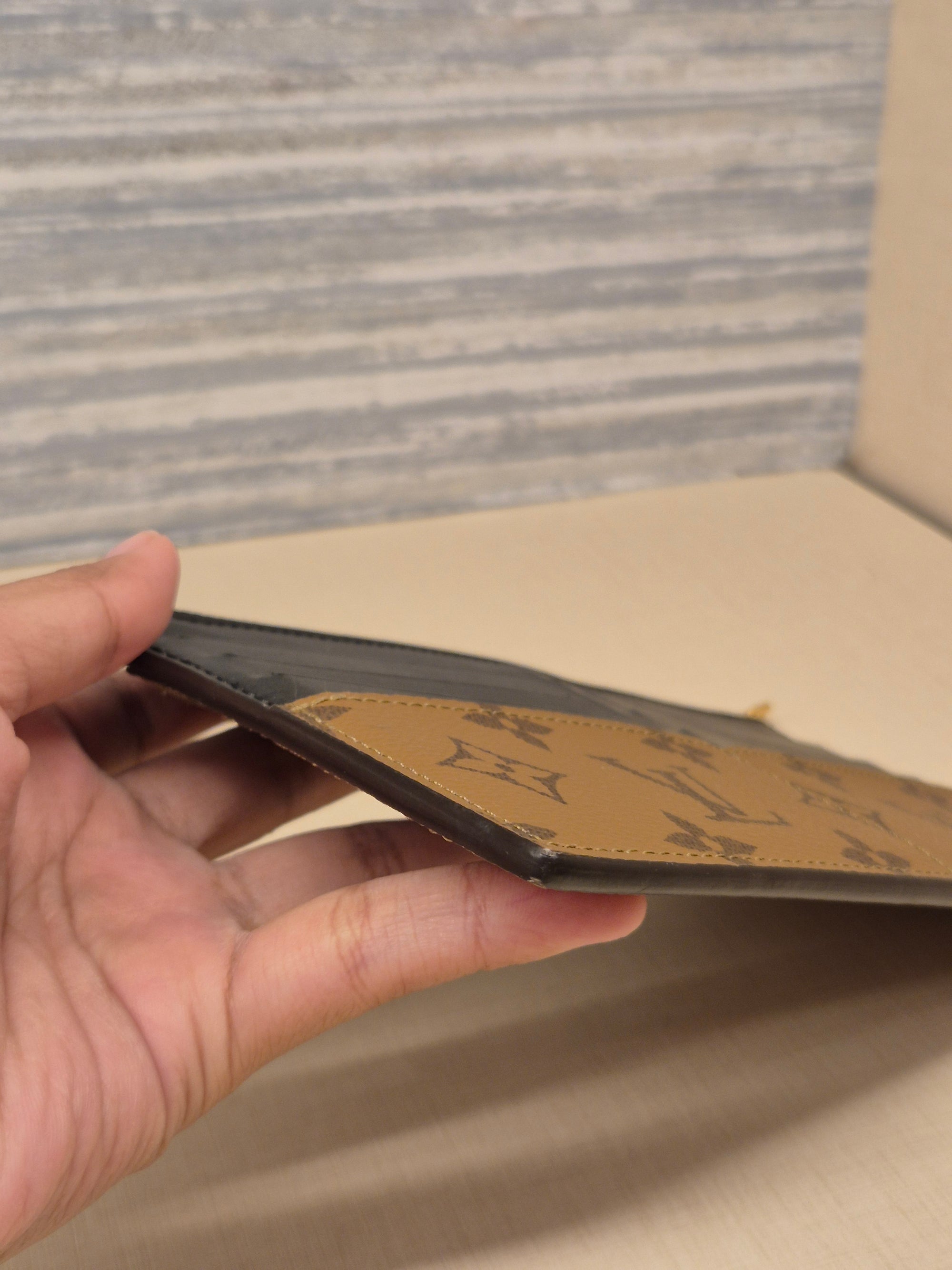Louis Vuitton Slim Purse Wallet Reverse