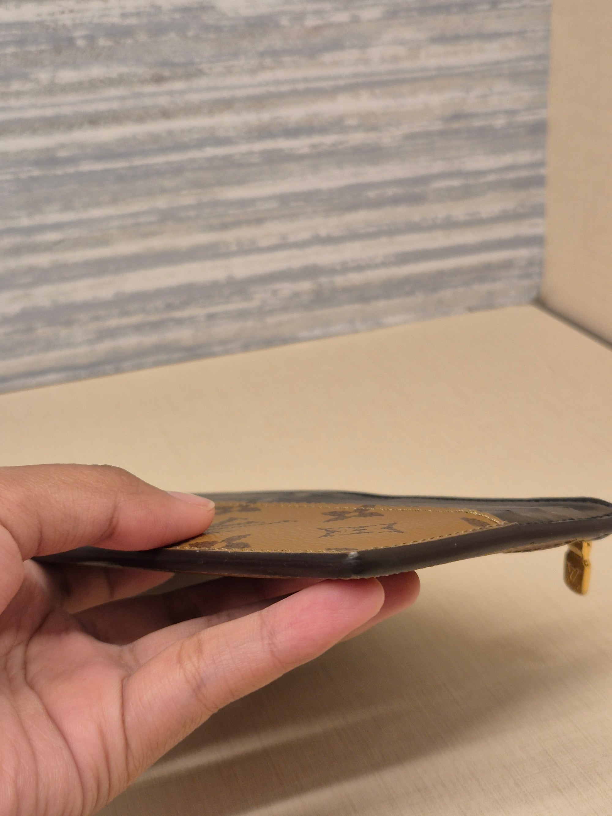 Louis Vuitton Slim Purse Wallet Reverse