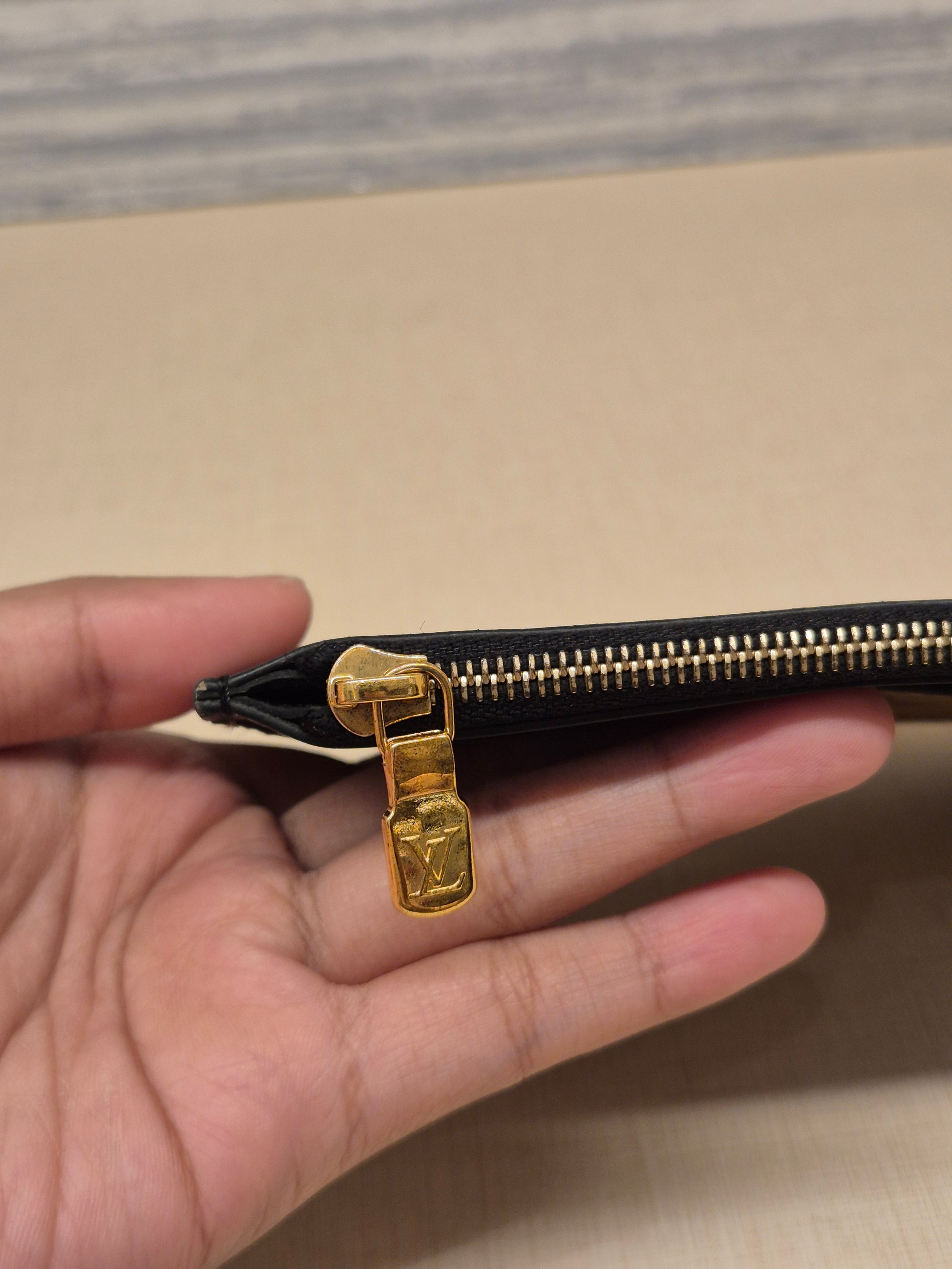 Louis Vuitton Slim Purse Wallet Reverse
