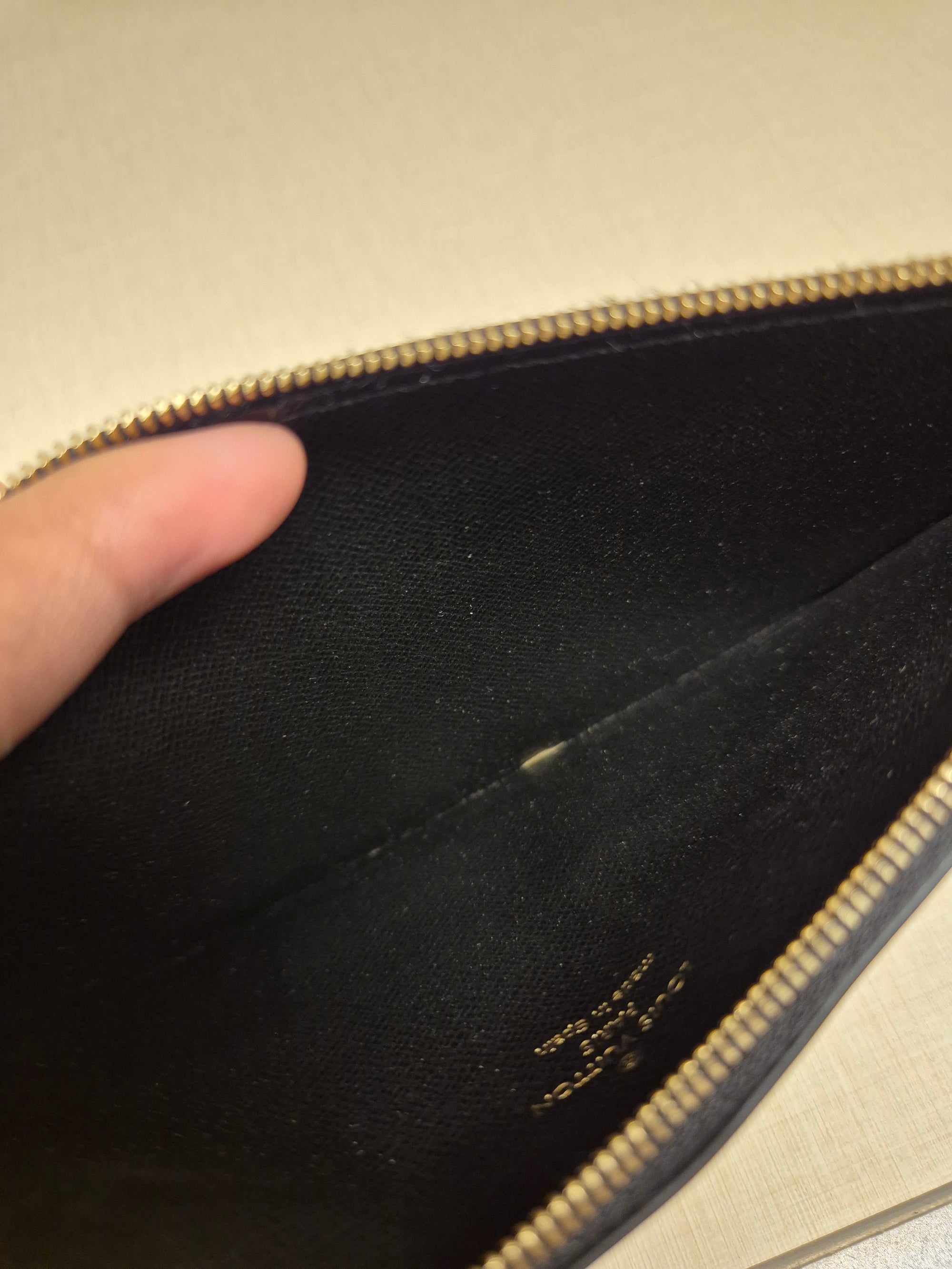 Louis Vuitton Slim Purse Wallet Reverse