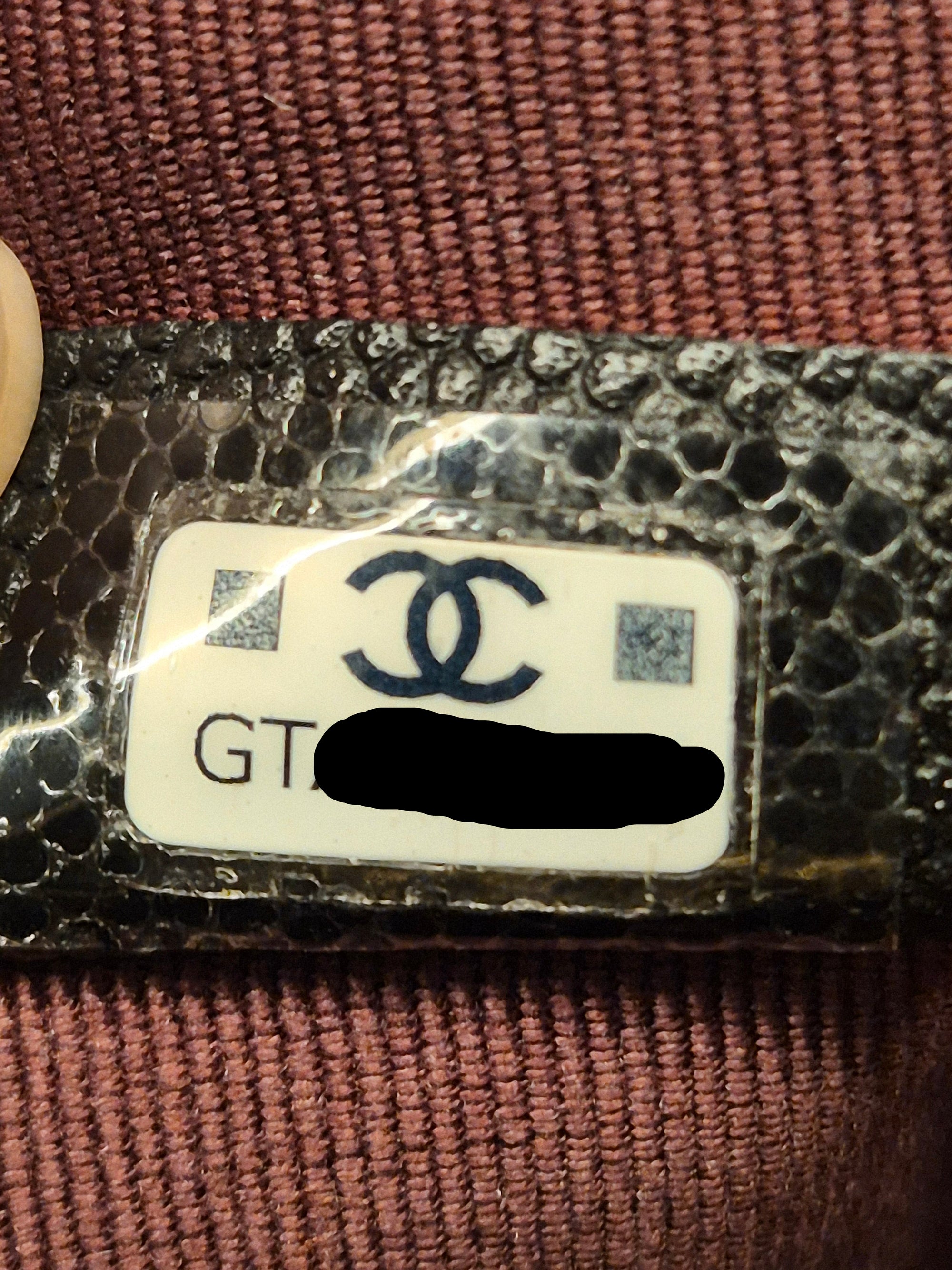Chanel O-Case Pouch Medium Caviar Black