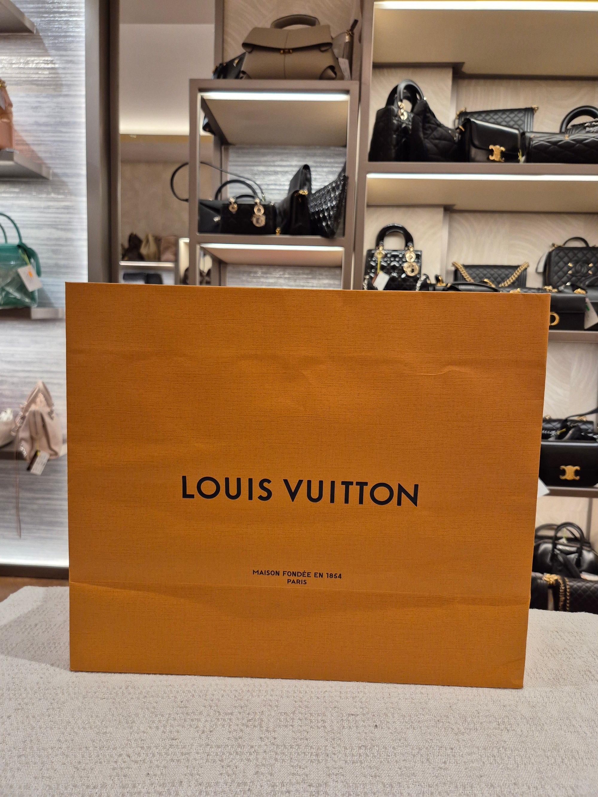 LV On The Go PM Bicolour Black Beige