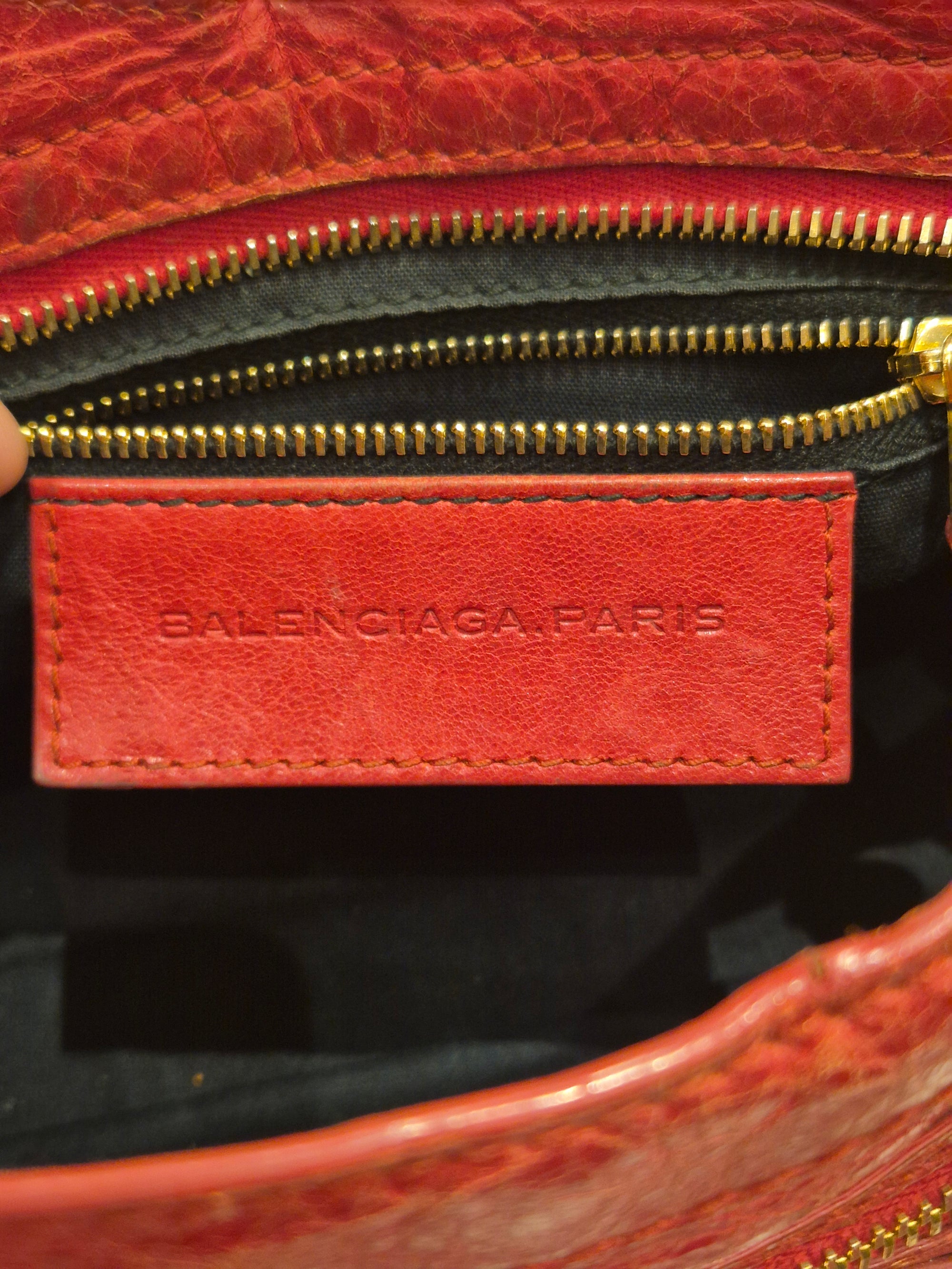Balenciaga Mini City Giant Red