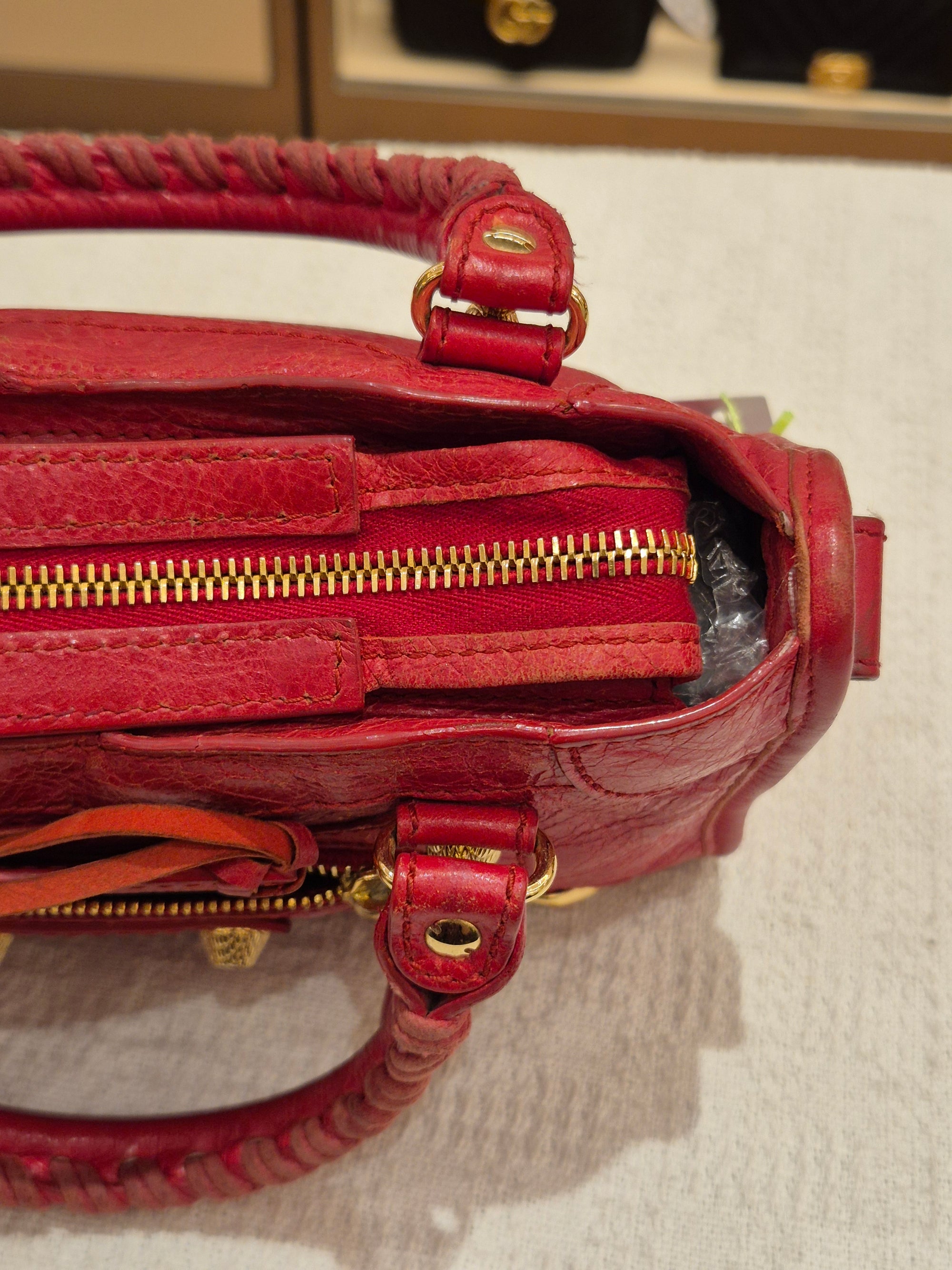 Balenciaga Mini City Giant Red