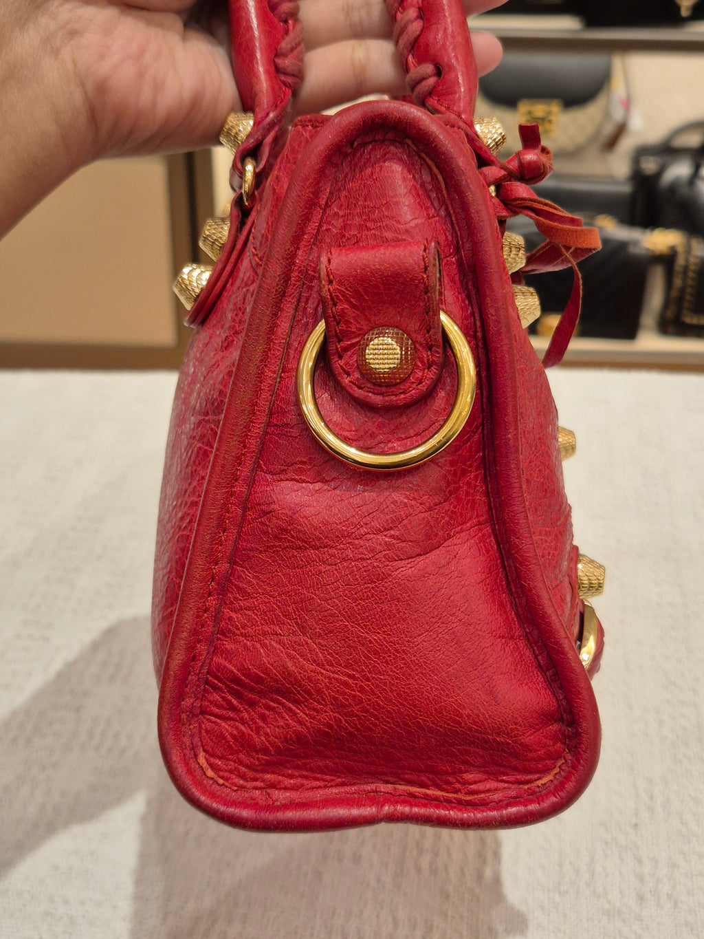Balenciaga Mini City Giant Red