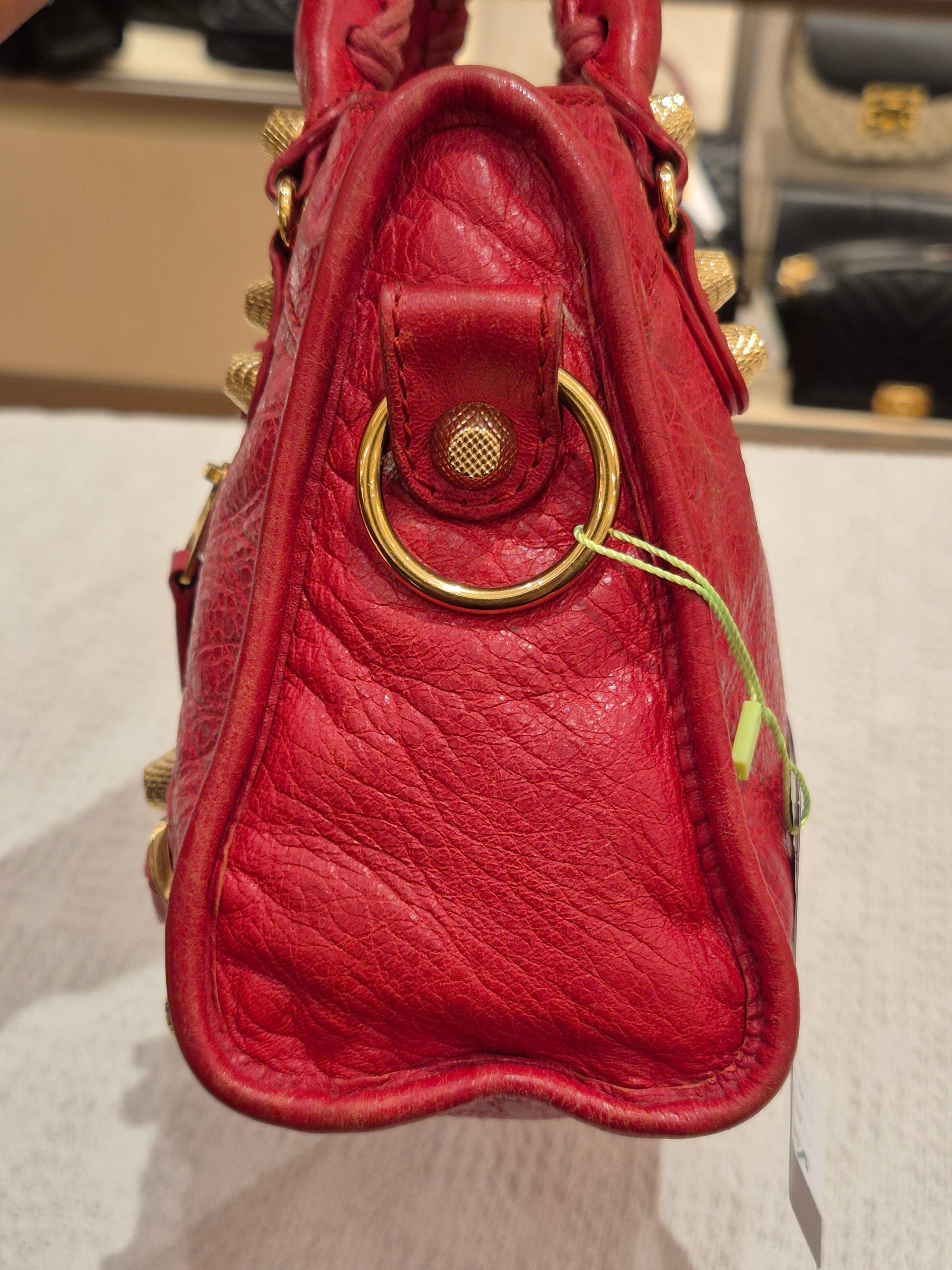 Balenciaga Mini City Giant Red